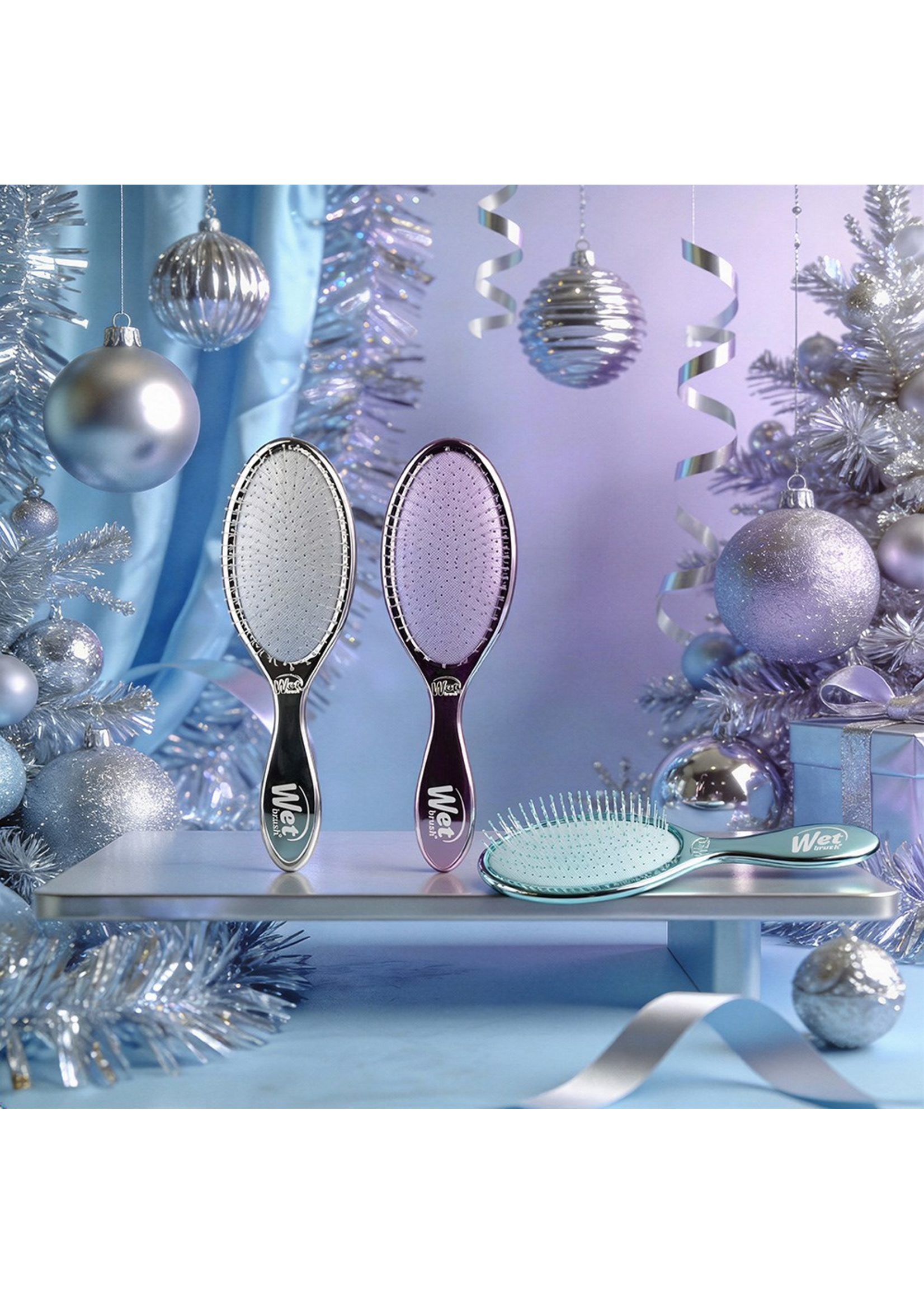 WetBrush WetBrush Festive Finish Original Detangler - Blue