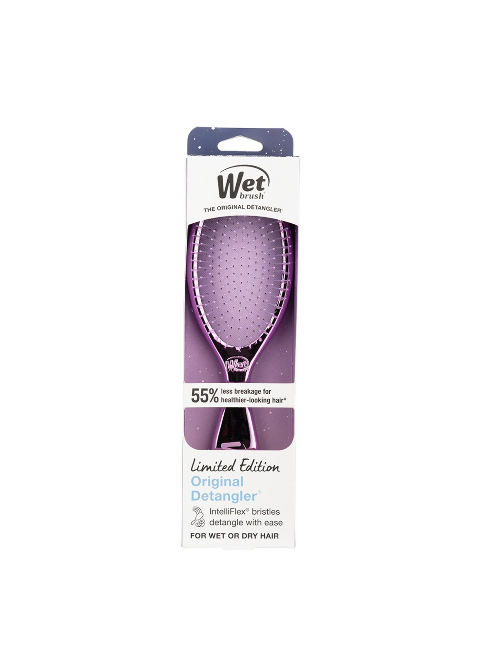 WetBrush WetBrush Festive Finish Original Detangler - Purple