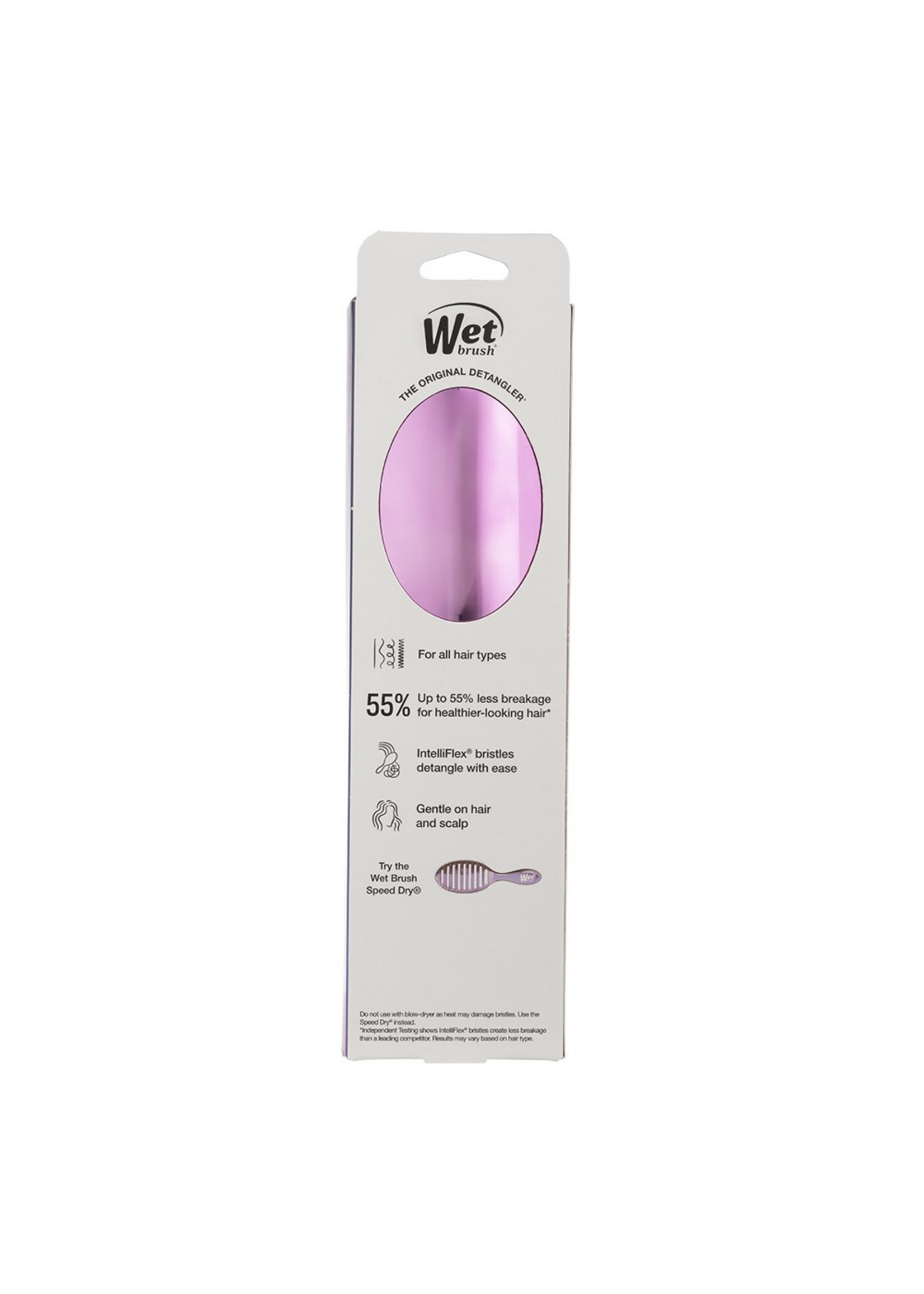 WetBrush WetBrush Festive Finish Original Detangler - Purple
