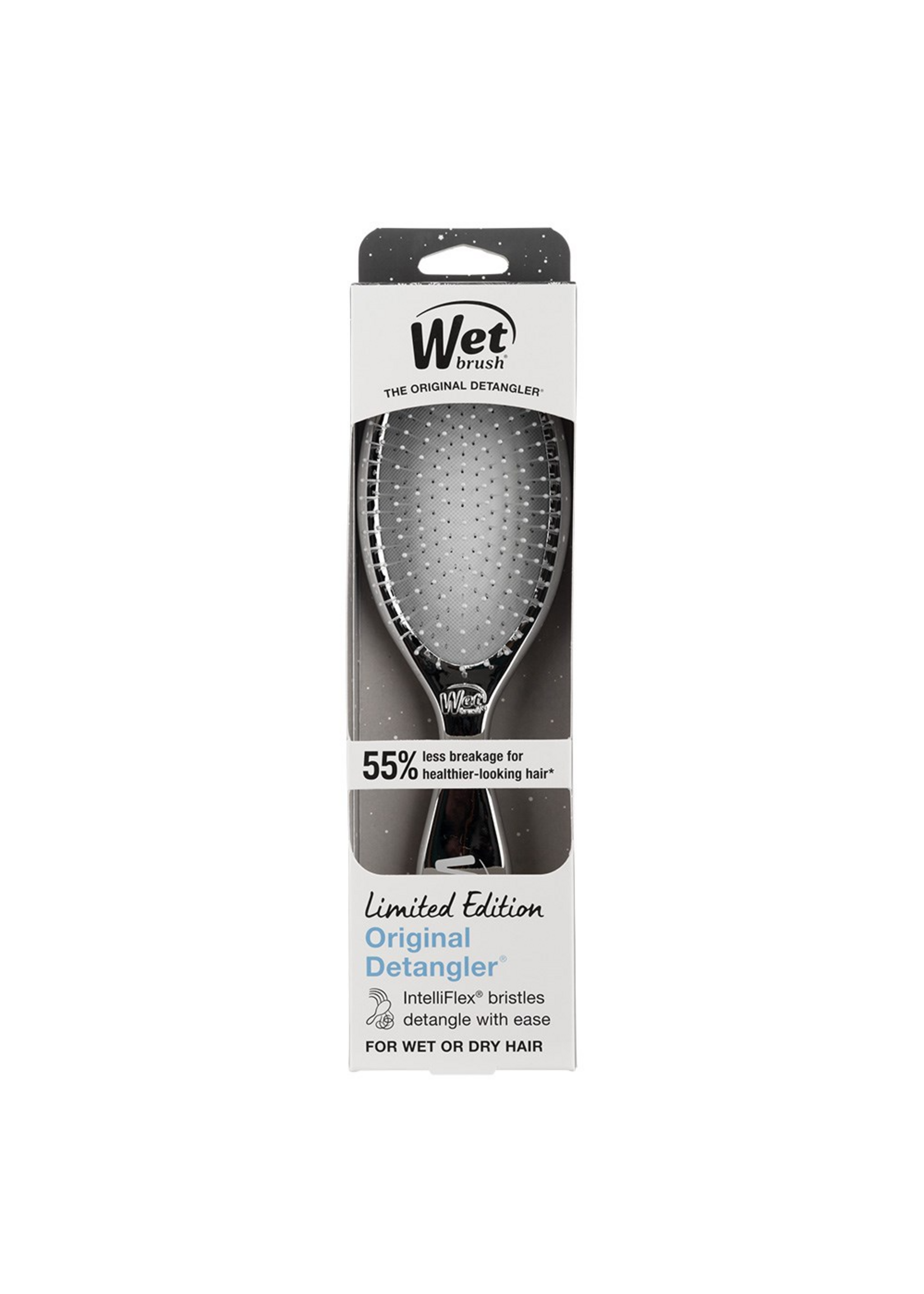 WetBrush WetBrush Festive Finish Original Detangler - Silver