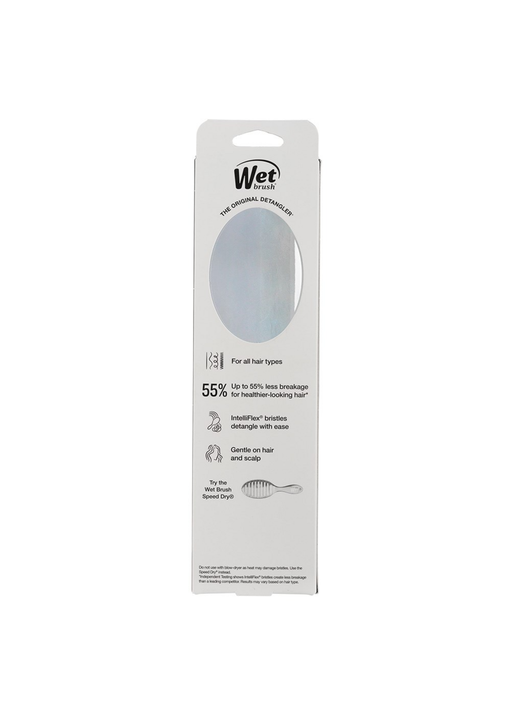WetBrush WetBrush Festive Finish Original Detangler - Silver