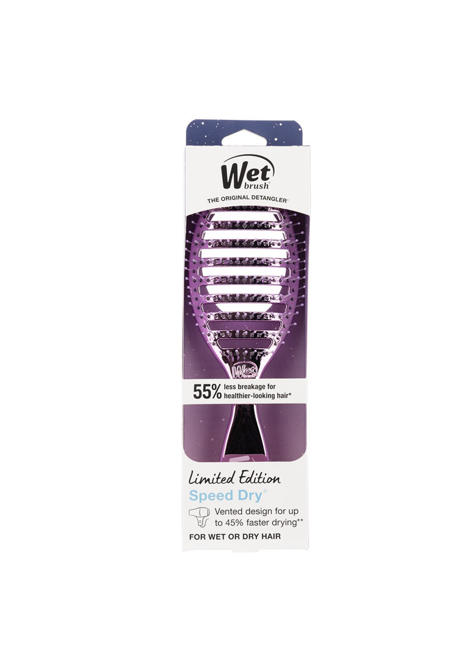 WetBrush WetBrush Festive Finish Speed Dry - Purple