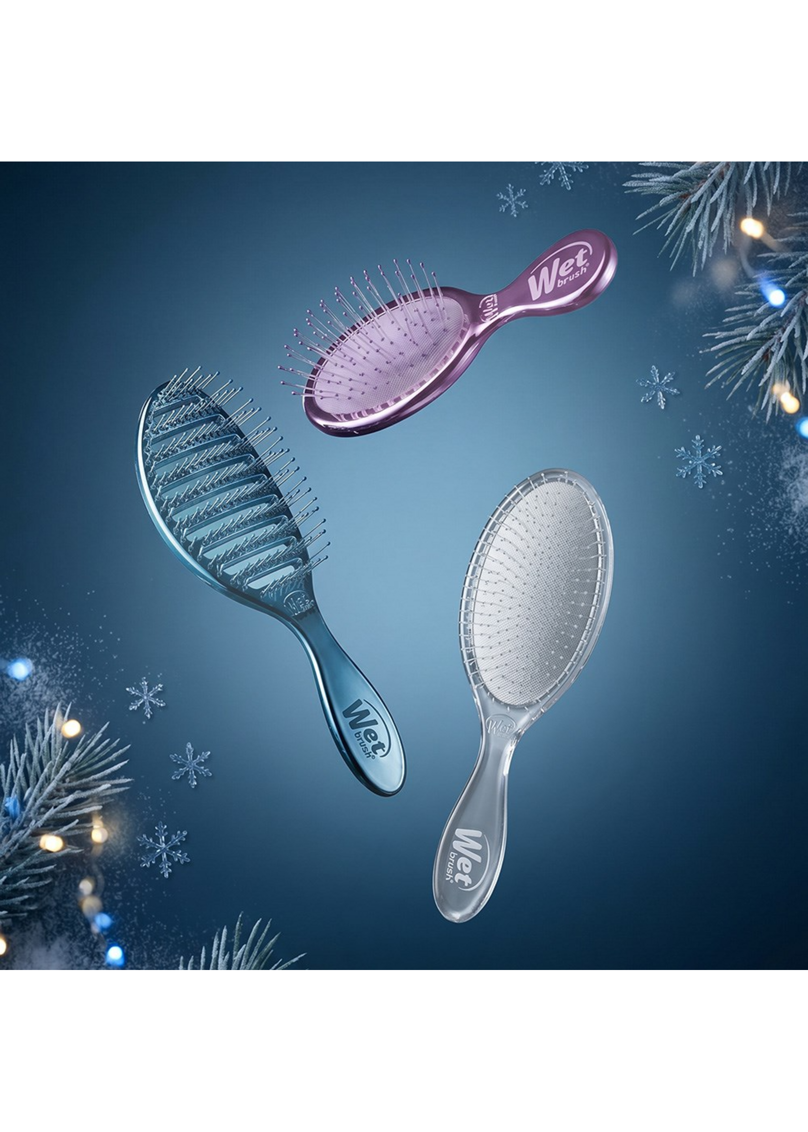 WetBrush WetBrush Festive Finish Speed Dry - Silver