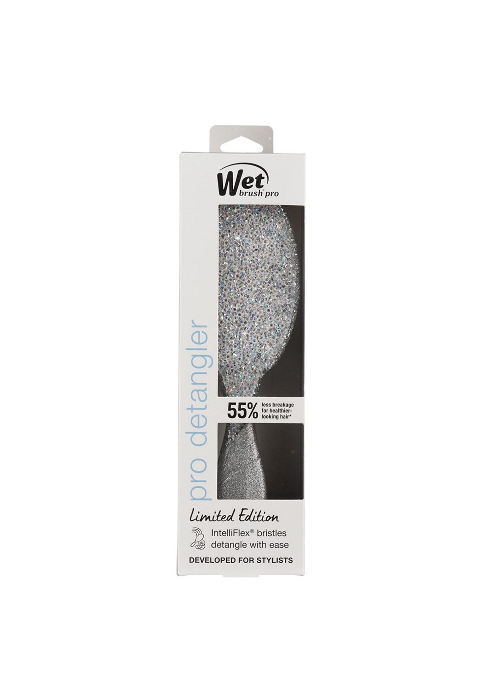 WetBrush WetBrush Pro Winter Tinsel Original Detangler - Silver