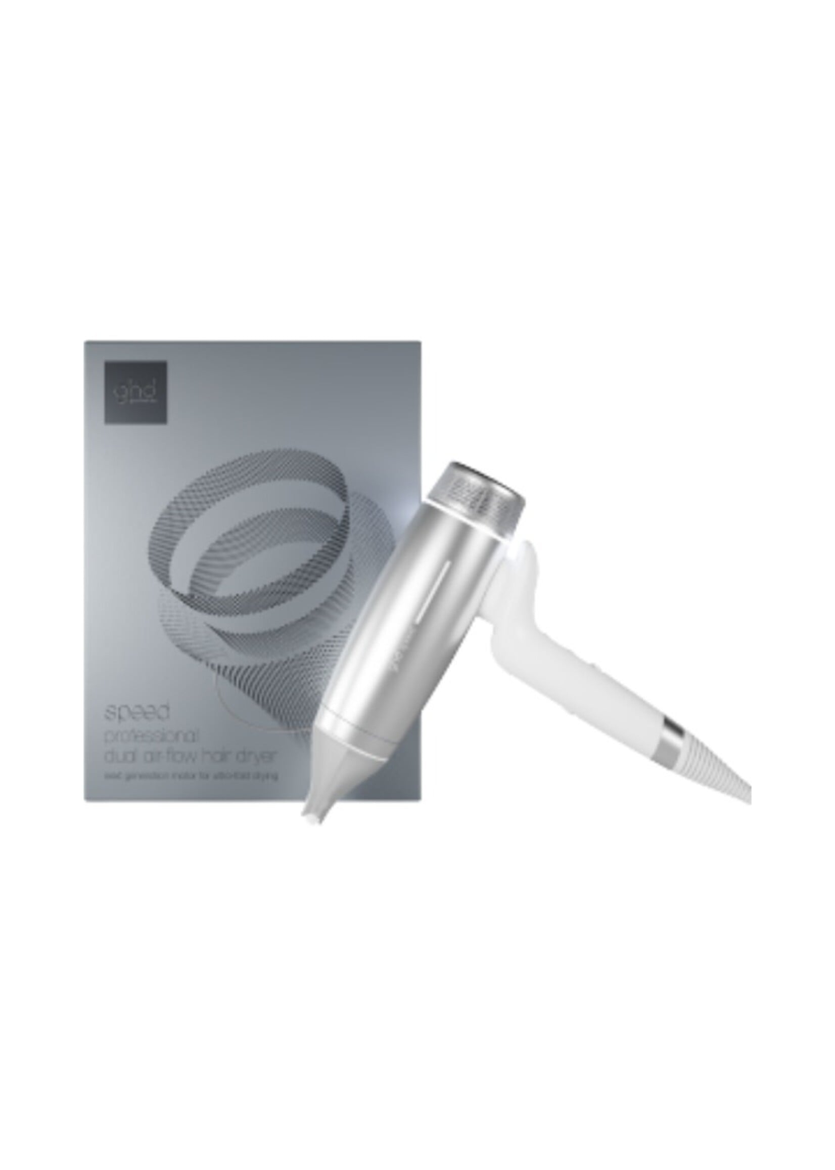 GHD GHD Speed Ionic Hairdryer - Silver White