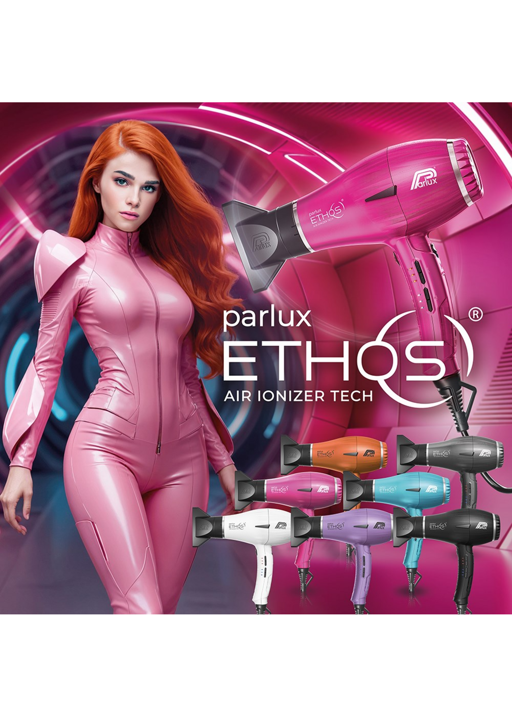 Parlux Parlux Ethos Hair Dryer and Diffuser Black