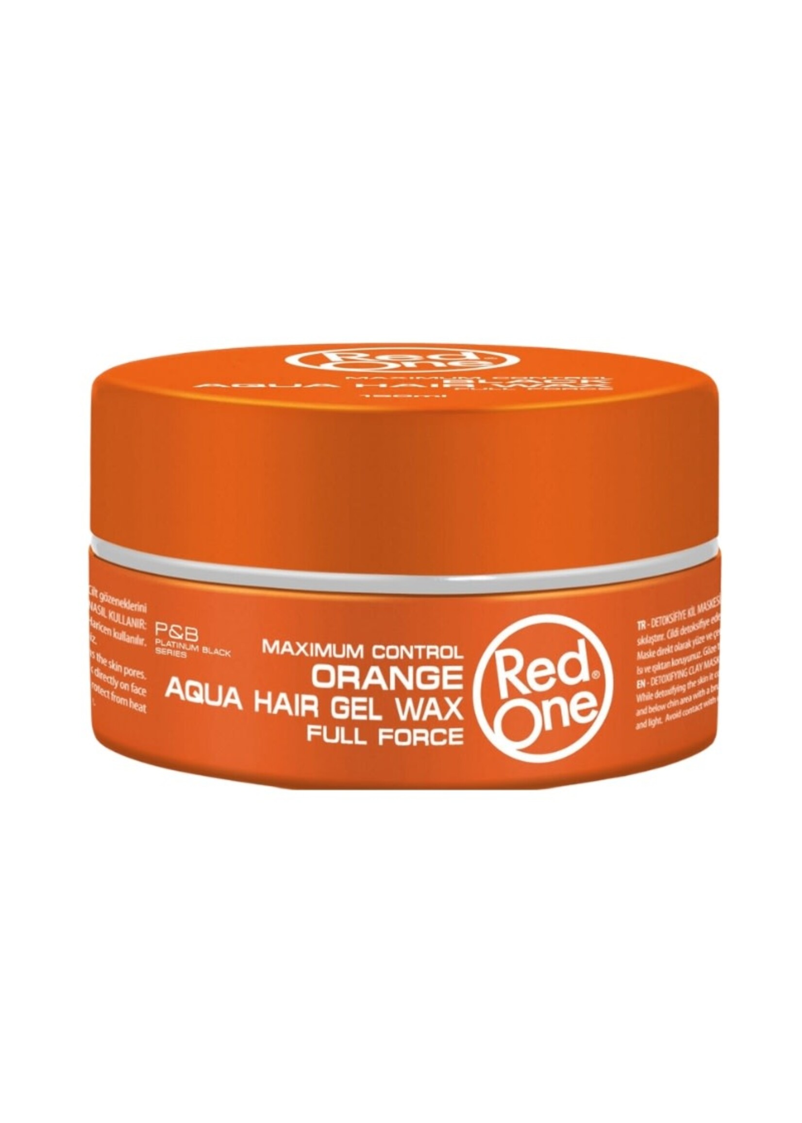 Red One Red One Max Control Aqua Gel Wax - Orange 150ml