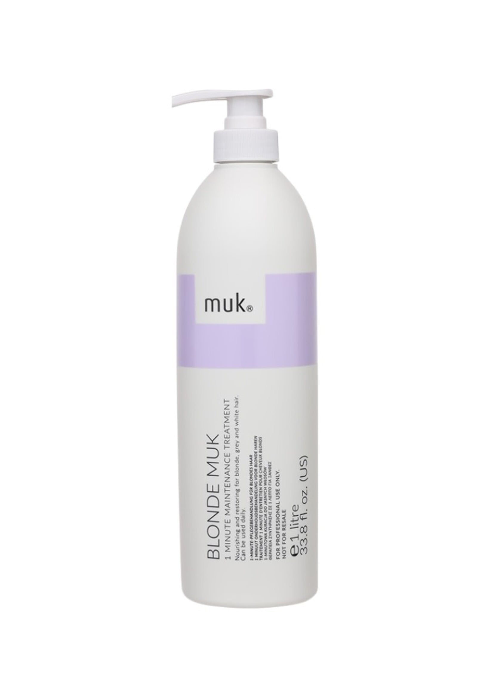 Muk Muk Blonde Muk 1 Minute Maintenance Treatment 1L