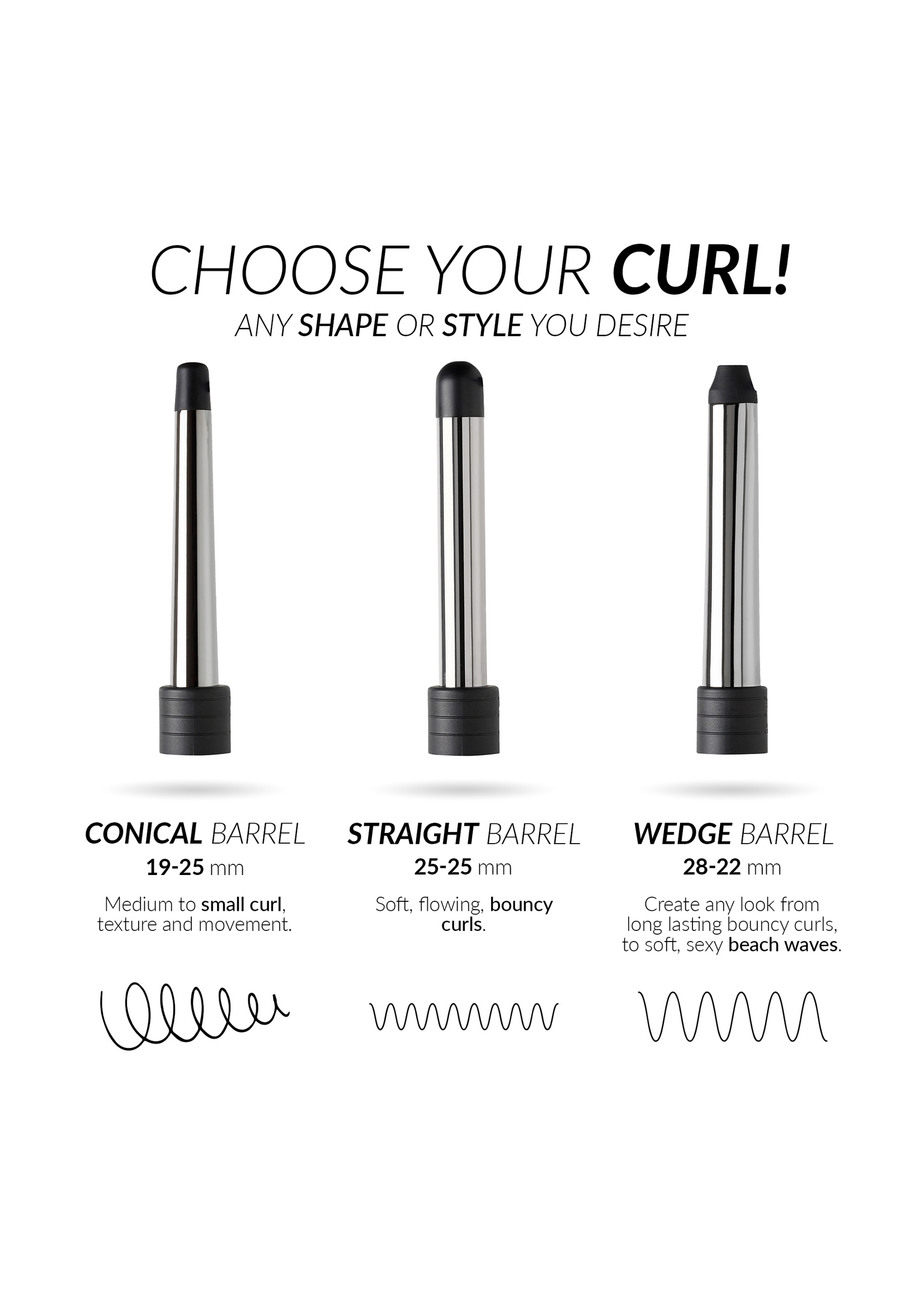 Muk Muk Curl Stick 3 Barrels