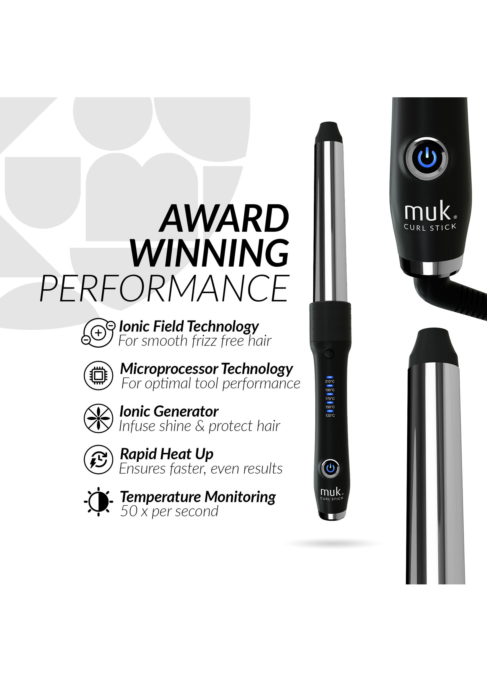 Muk Muk Curl Stick 3 Barrels
