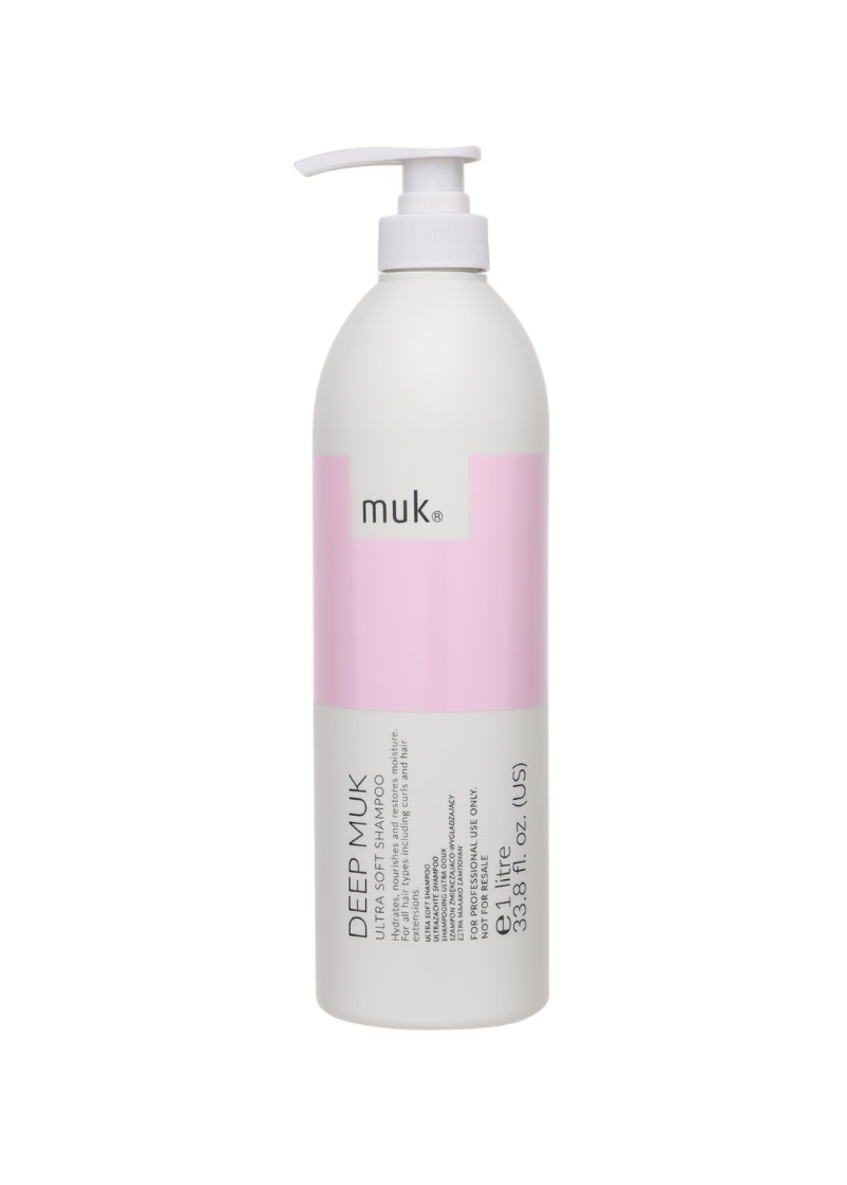 Muk Muk Deep Muk Ultra Soft Shampoo 1L