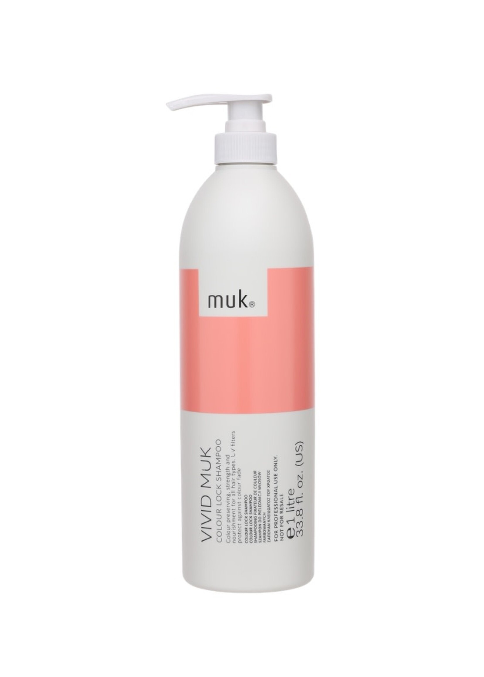 Muk Muk Vivid Muk Colour Lock Shampoo 1L