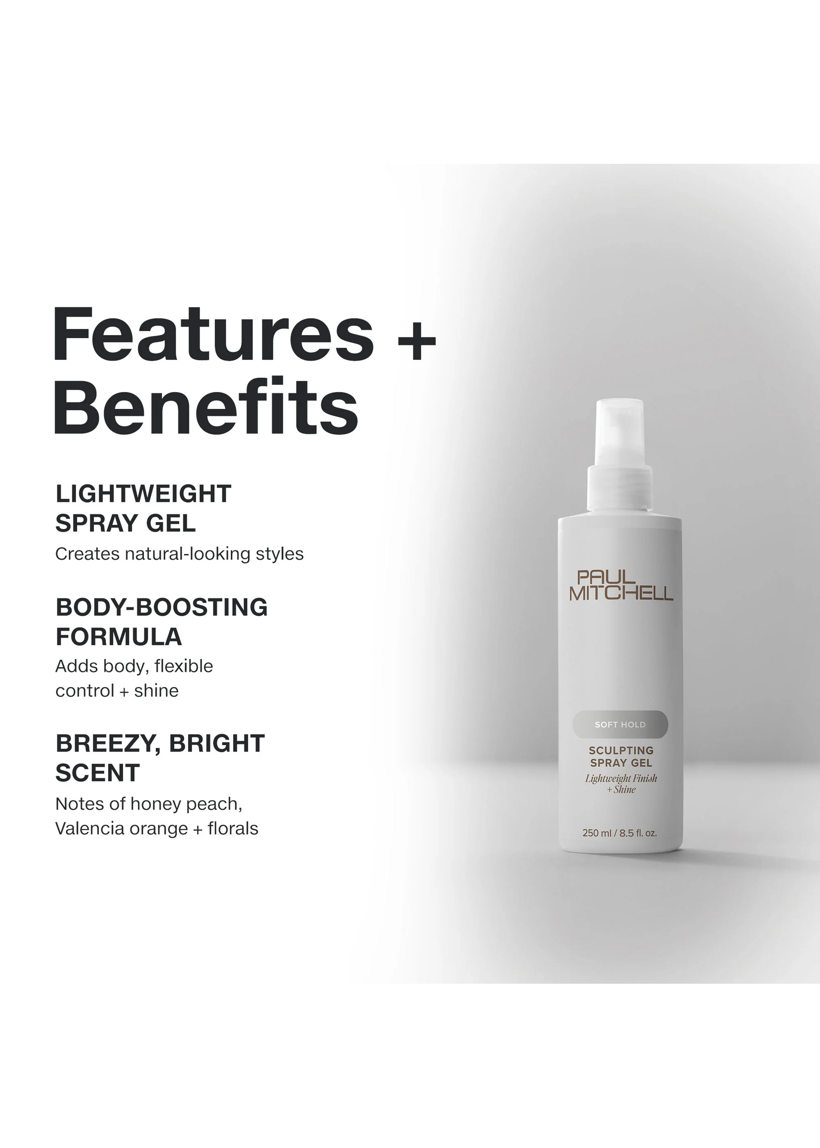 Paul Mitchell Paul Mitchell Soft Hold Sculpting Spray Gel 250ml