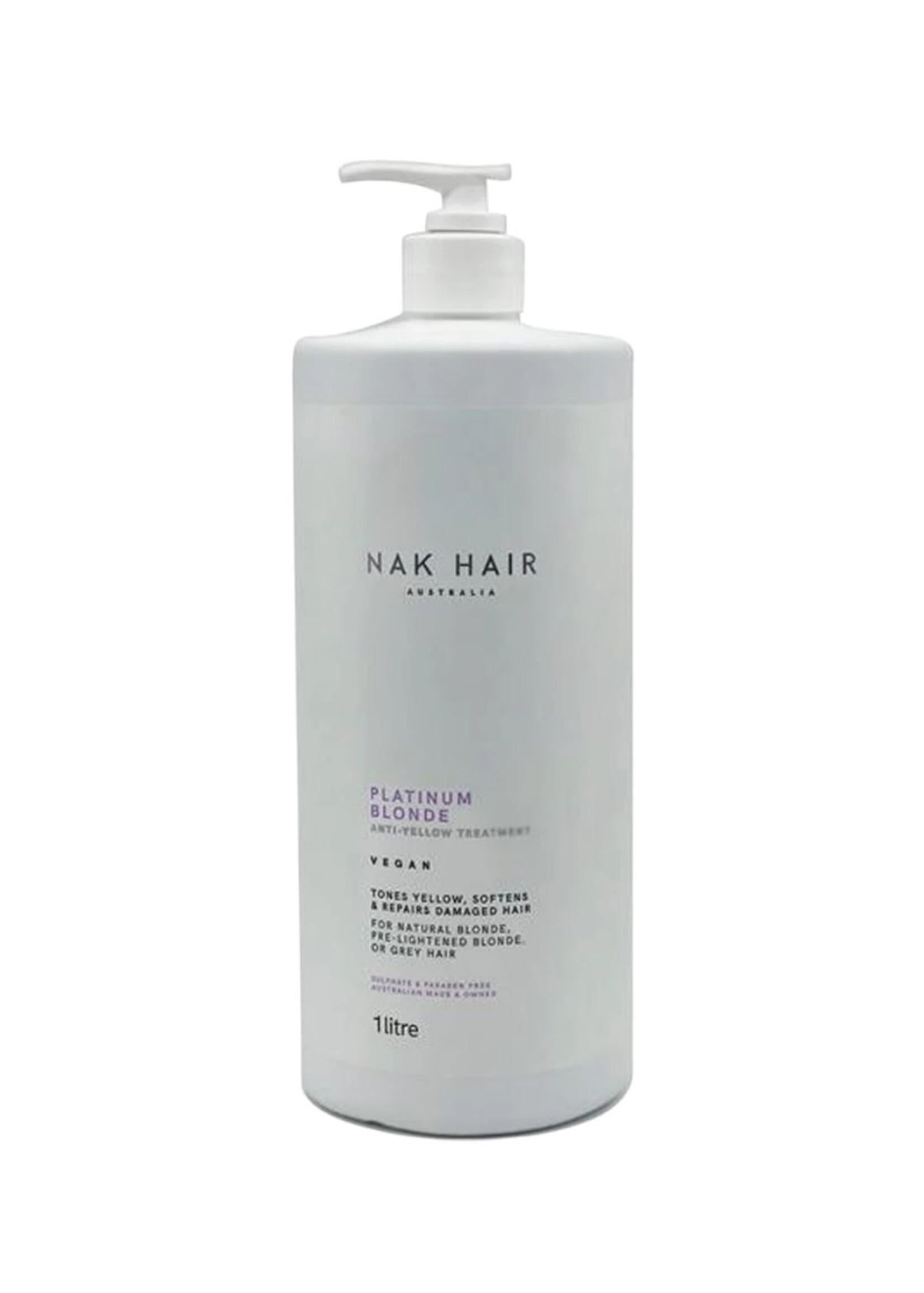 Nak Nak Platinum Blonde Anti-Yellow Treatment 1L (Classic)