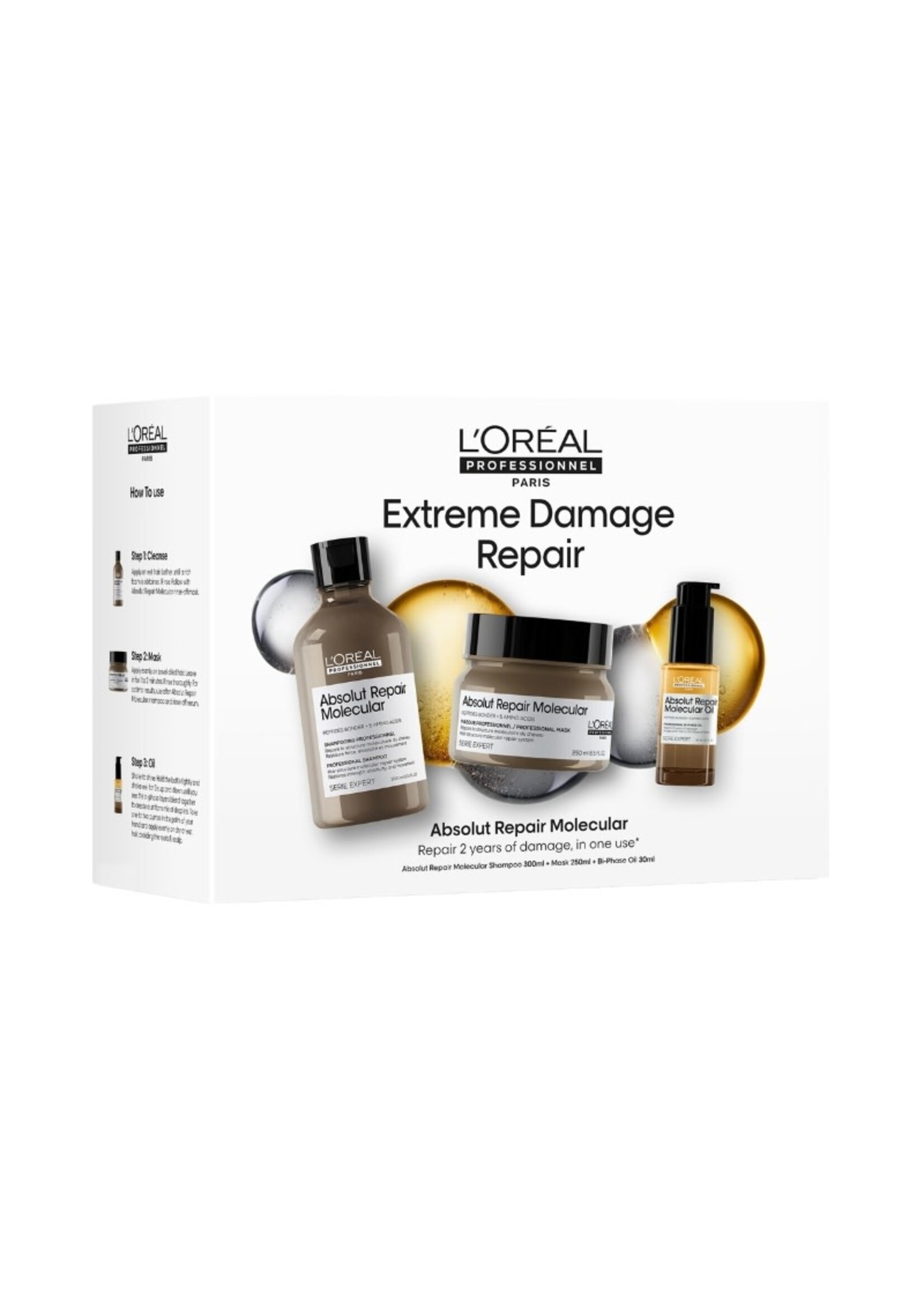 Loreal Professional Loreal Xmas 2026 Absolut Repair Molecular Trio Pack