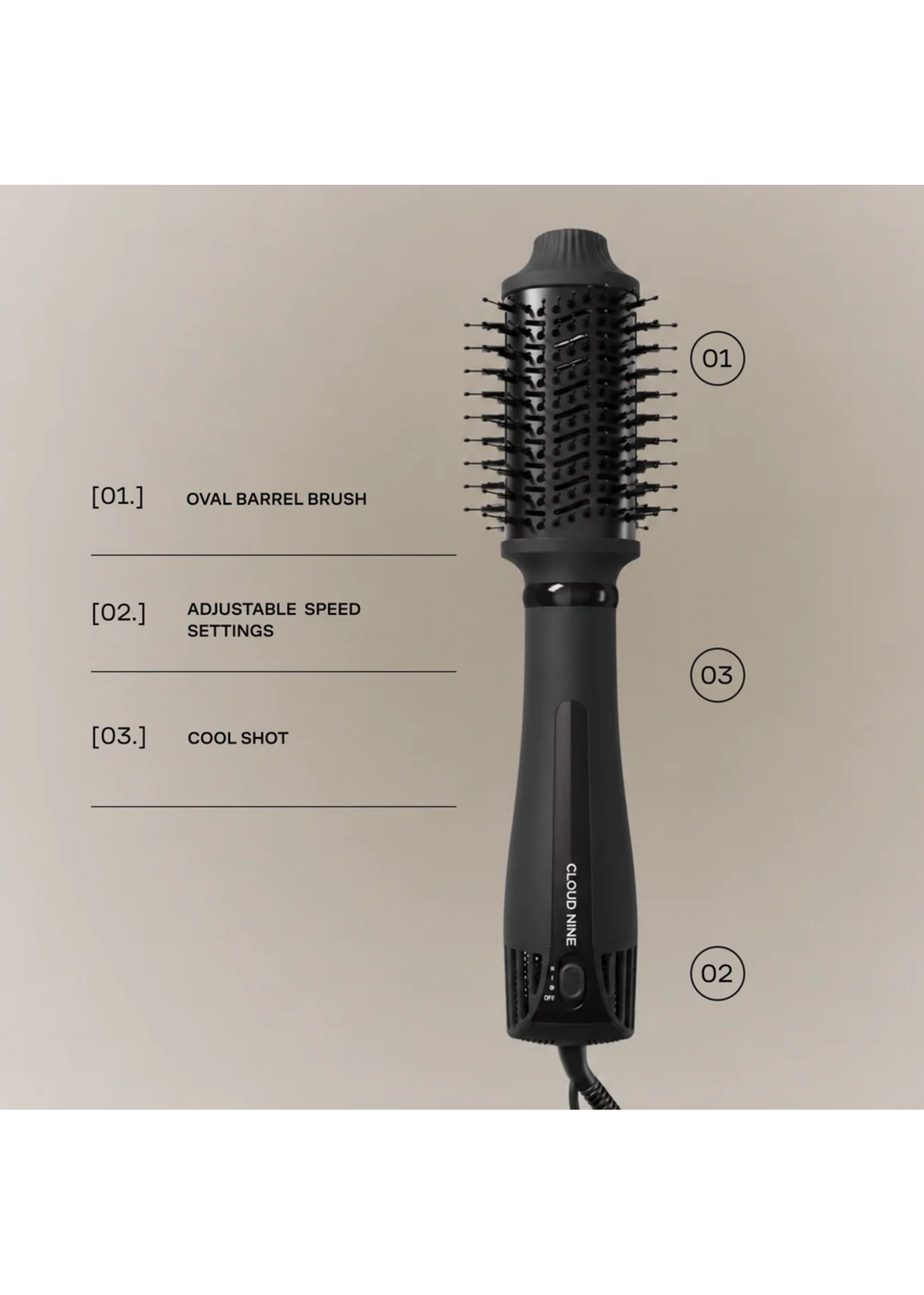 Cloud Nine Cloud Nine The Hot Air Brush