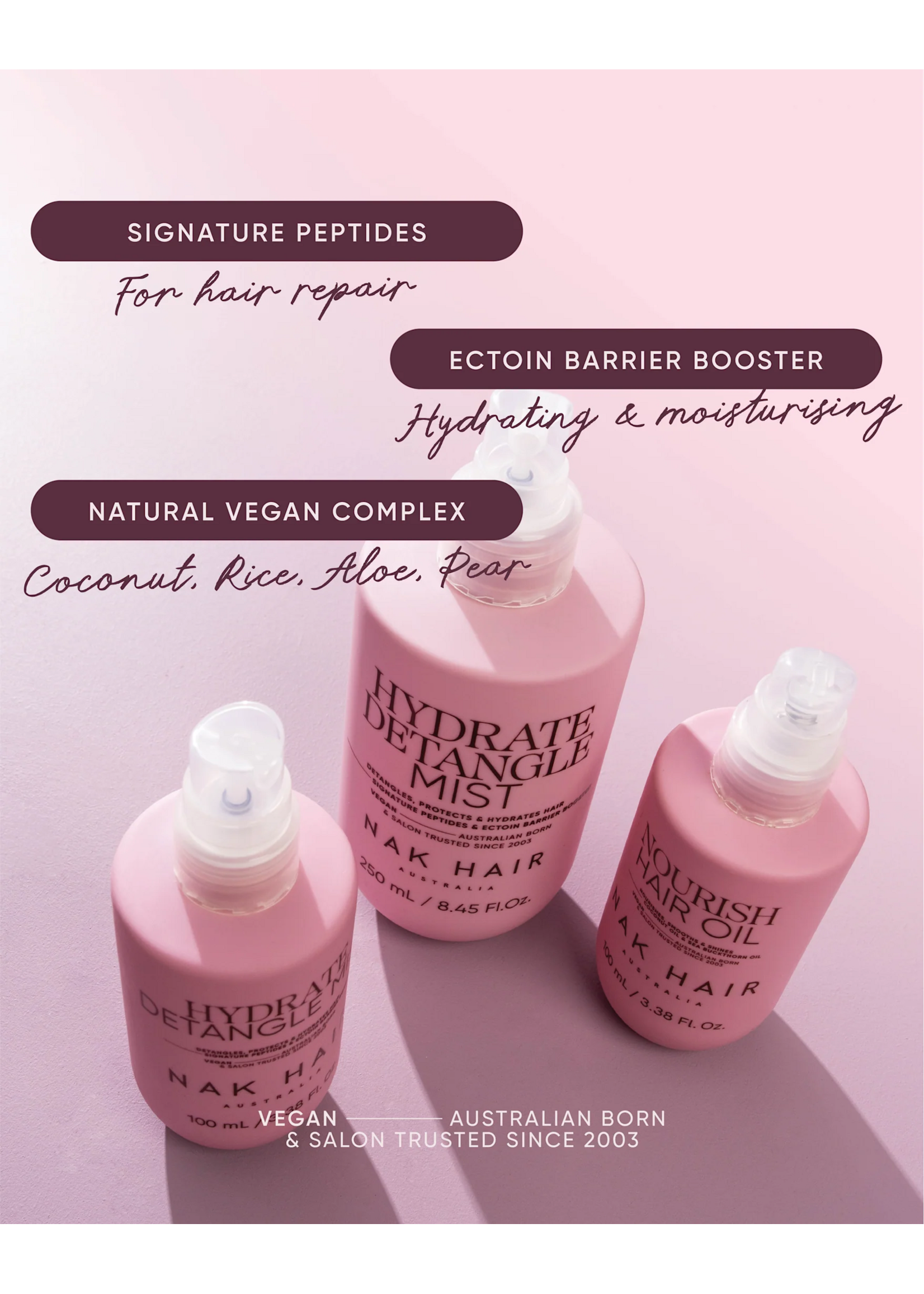 Nak Nak Signature Hydrate Detangle Mist 100ml