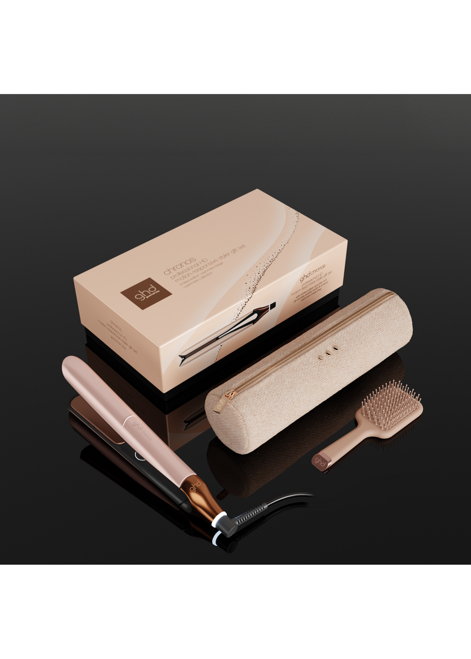 GHD GHD Xmas 2026 Cashmere Beige Chronos Gift Set