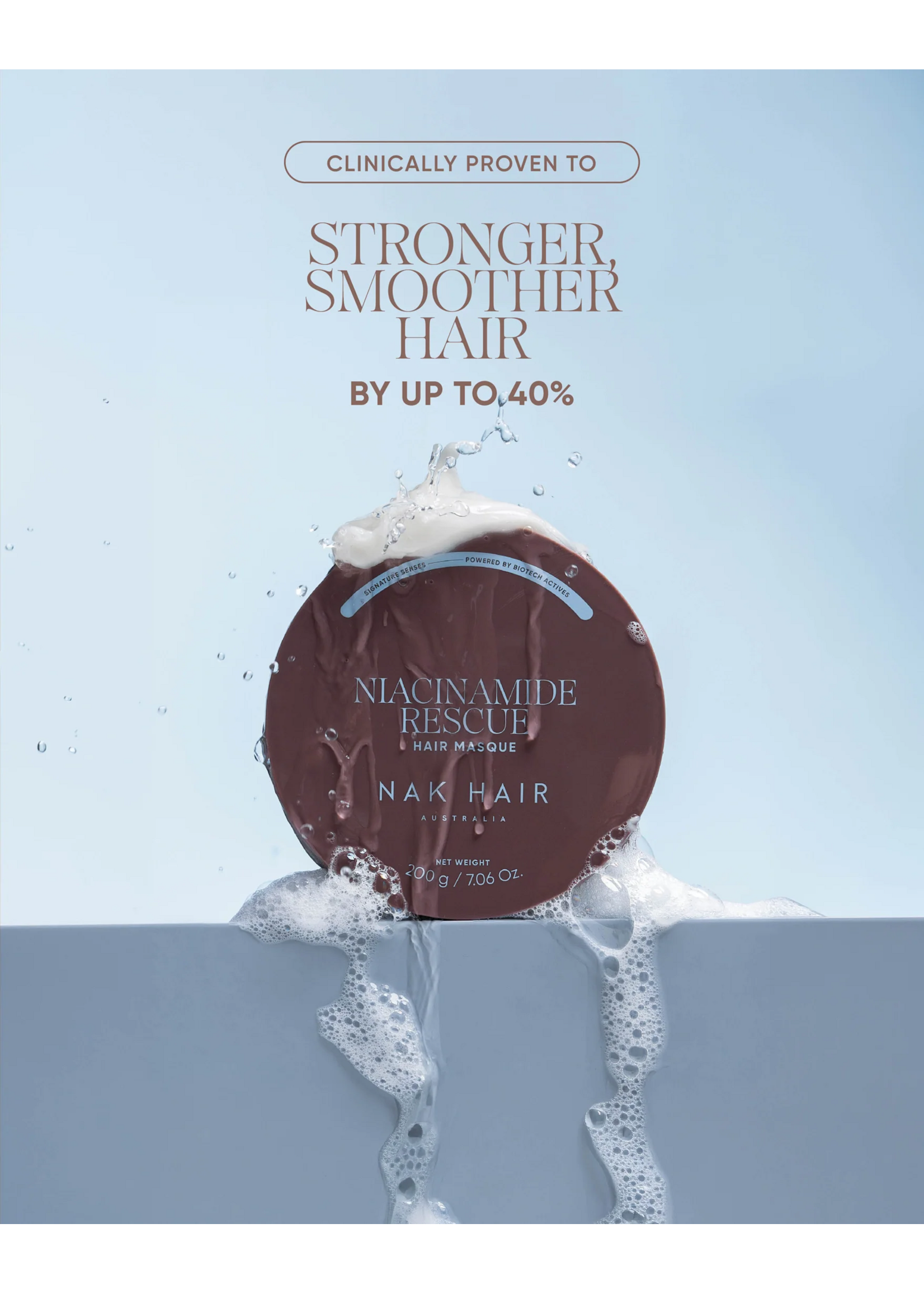 Nak Nak Niacinamide Rescue Hair Masque 200g
