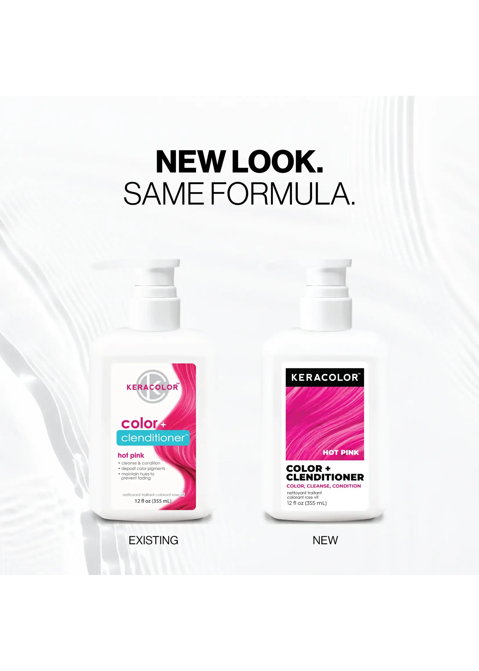 Keracolor Keracolor Color + Clenditioner Hot Pink 355ml