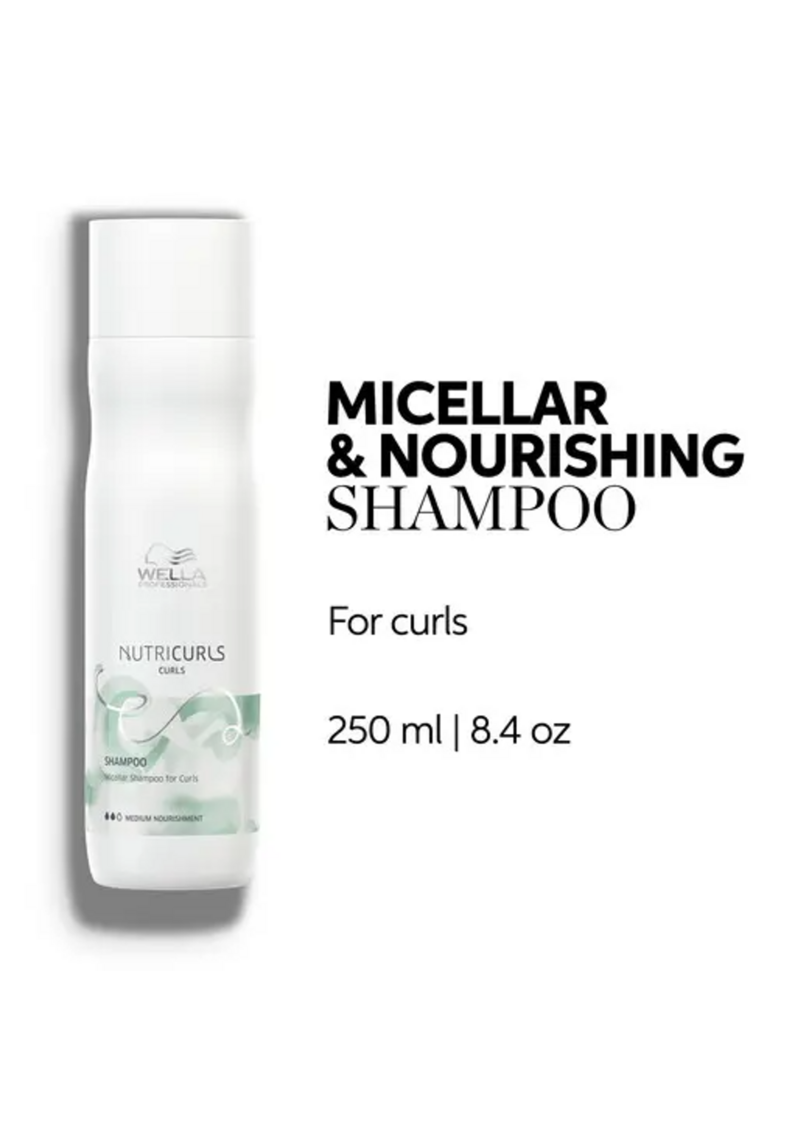 Wella Wella Nutricurls Micellar Shampoo  250ml