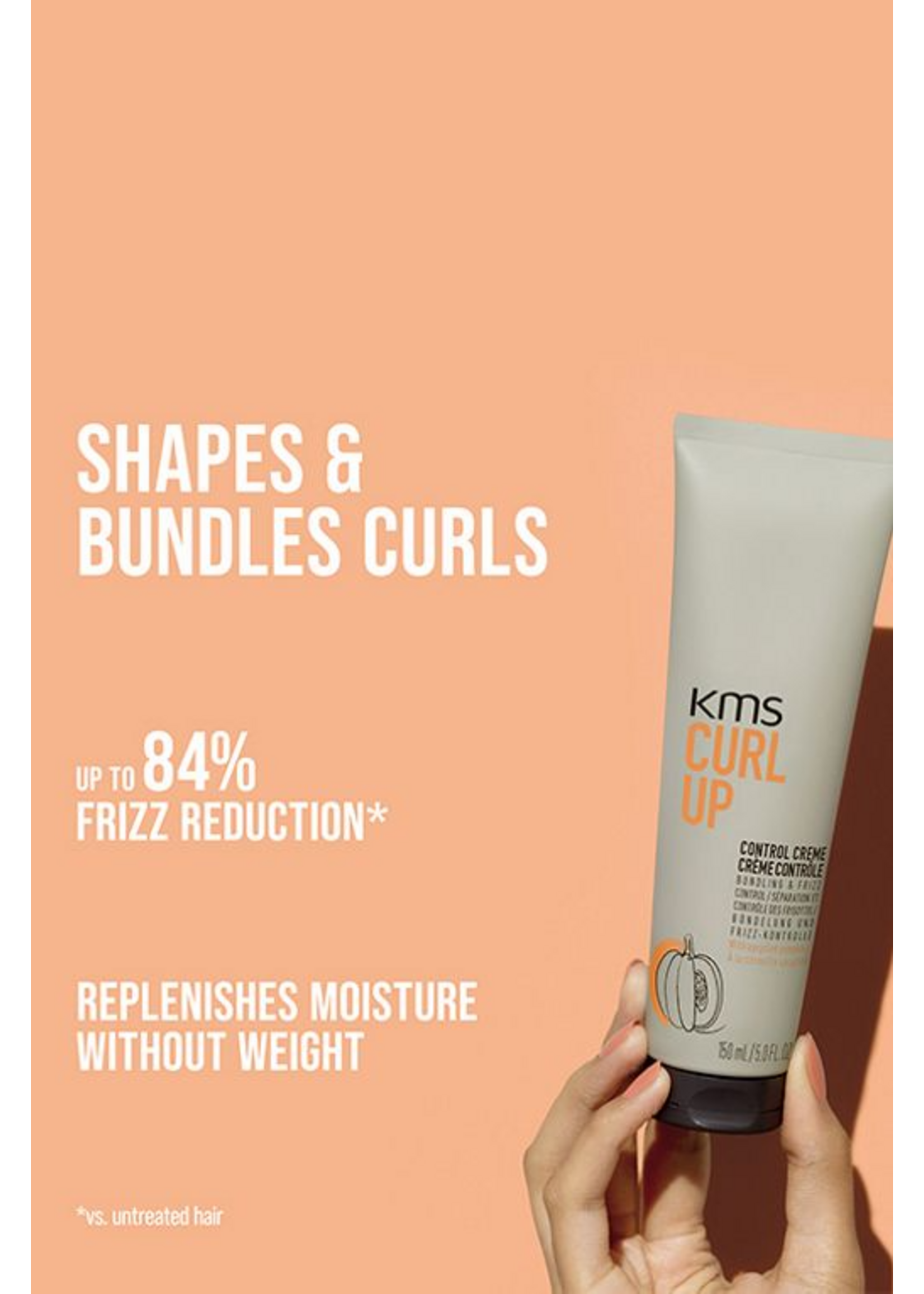KMS KMS Curlup Control Creme 150ml