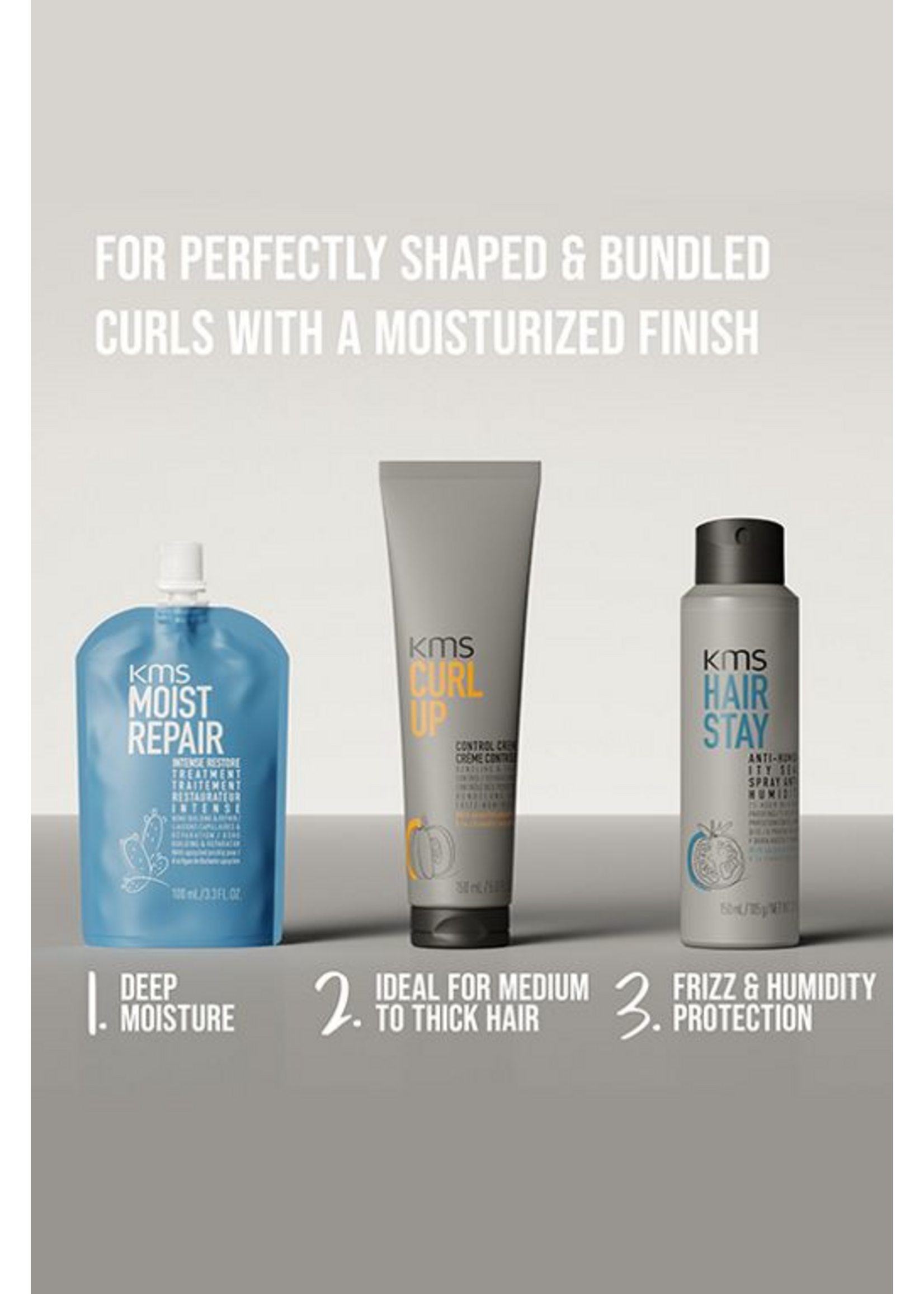 KMS KMS Curlup Control Creme 150ml
