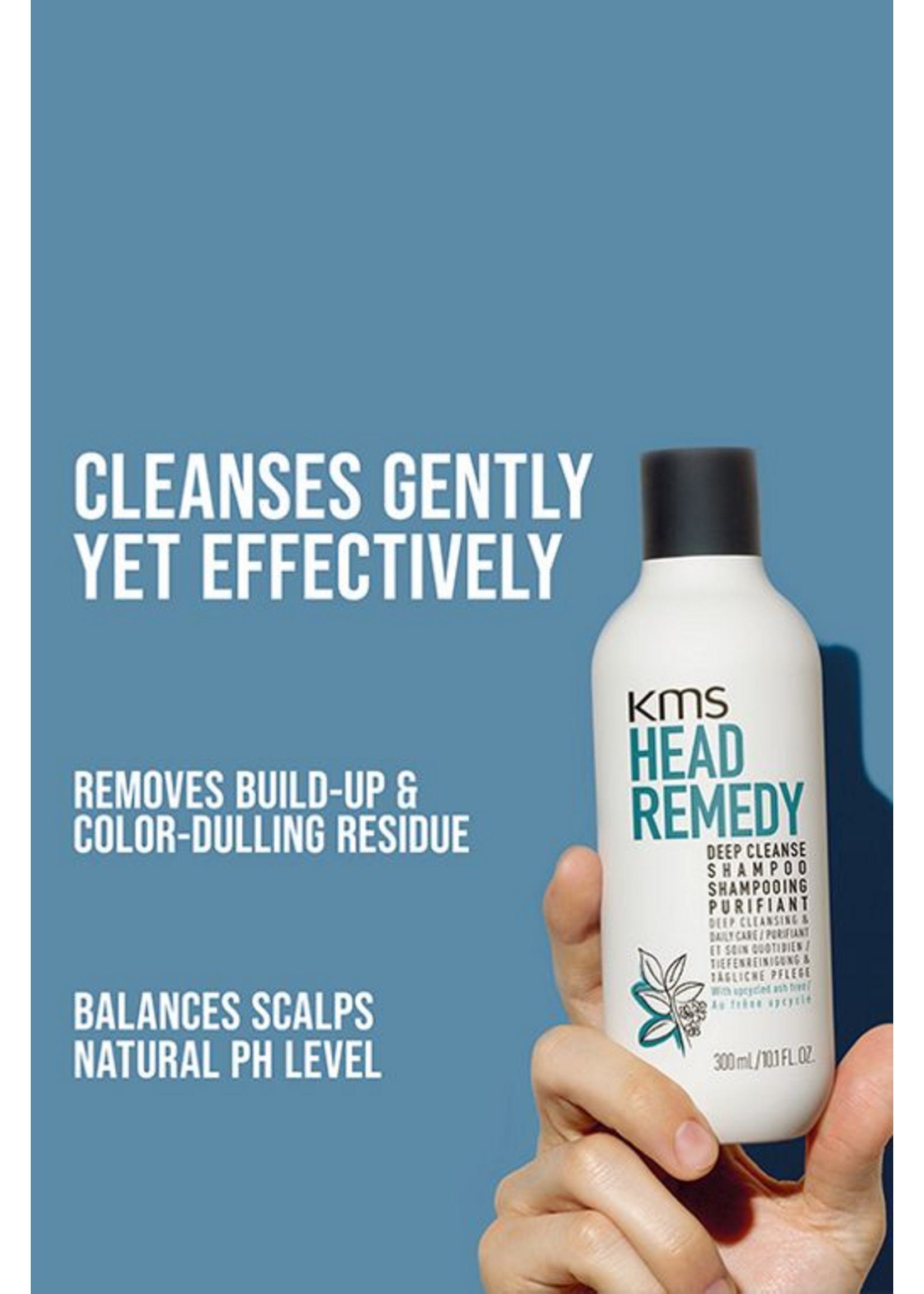 KMS KMS Headremedy Deep Cleanse Shampoo 300ml