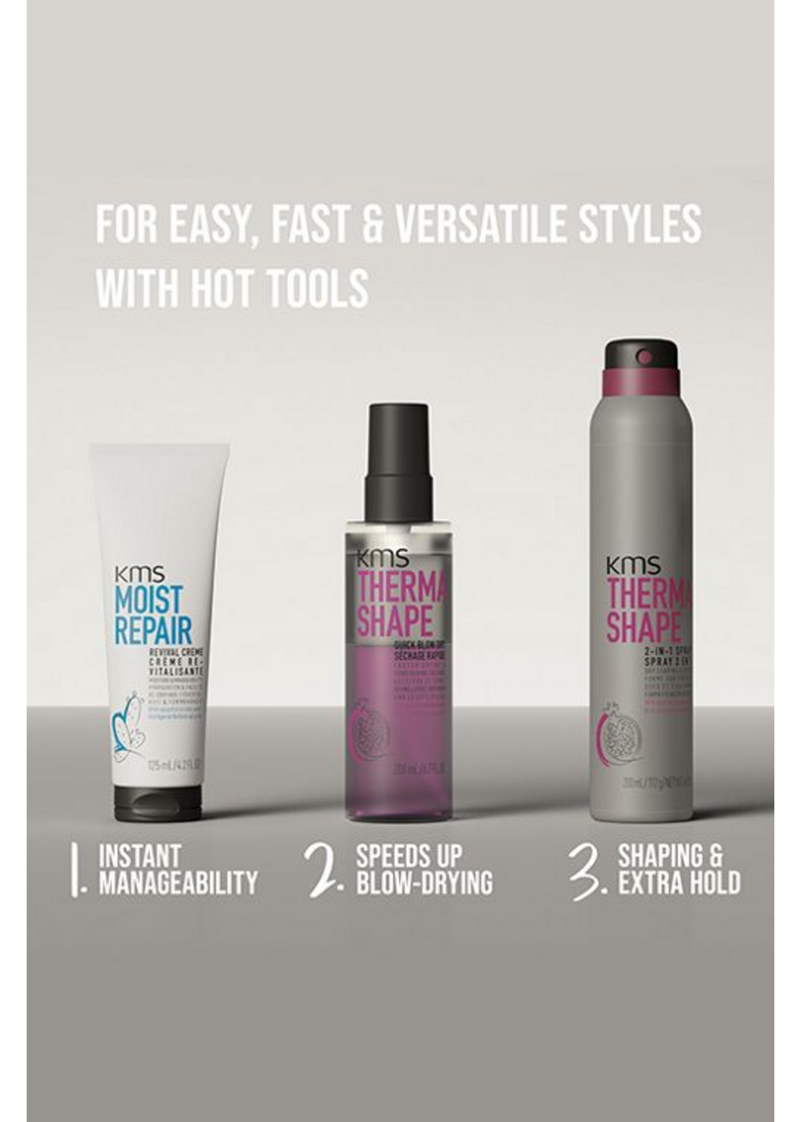 KMS KMS Thermashape 2-In-1 Spray 200ml