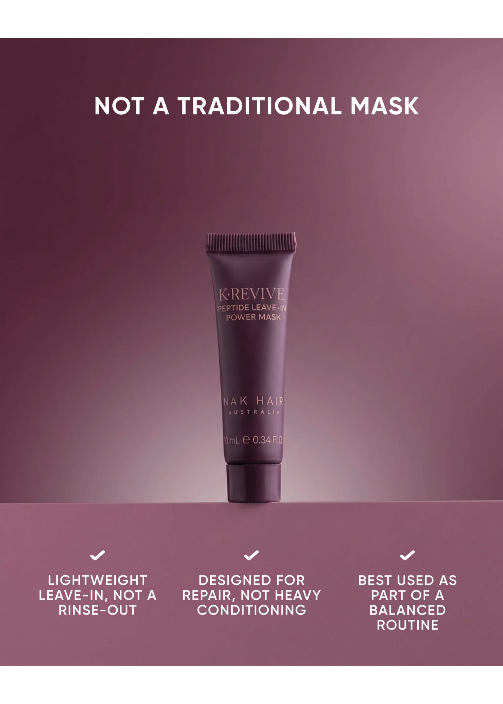 Nak Nak K-Revive Peptide Leave-in Power Mask 10ml