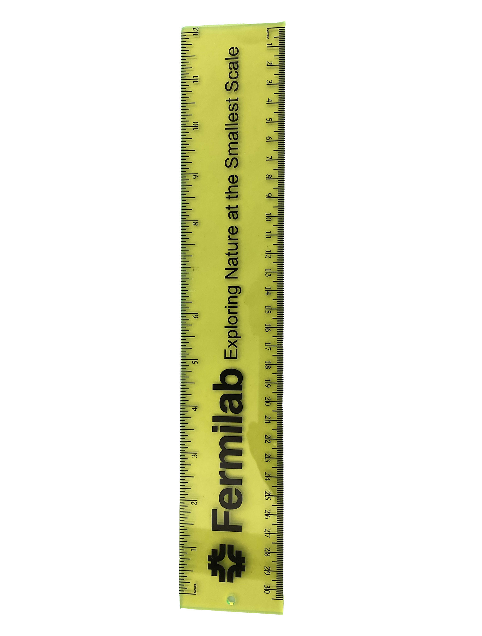 FLOURESCENT RULER - Fermilab Gift Shop