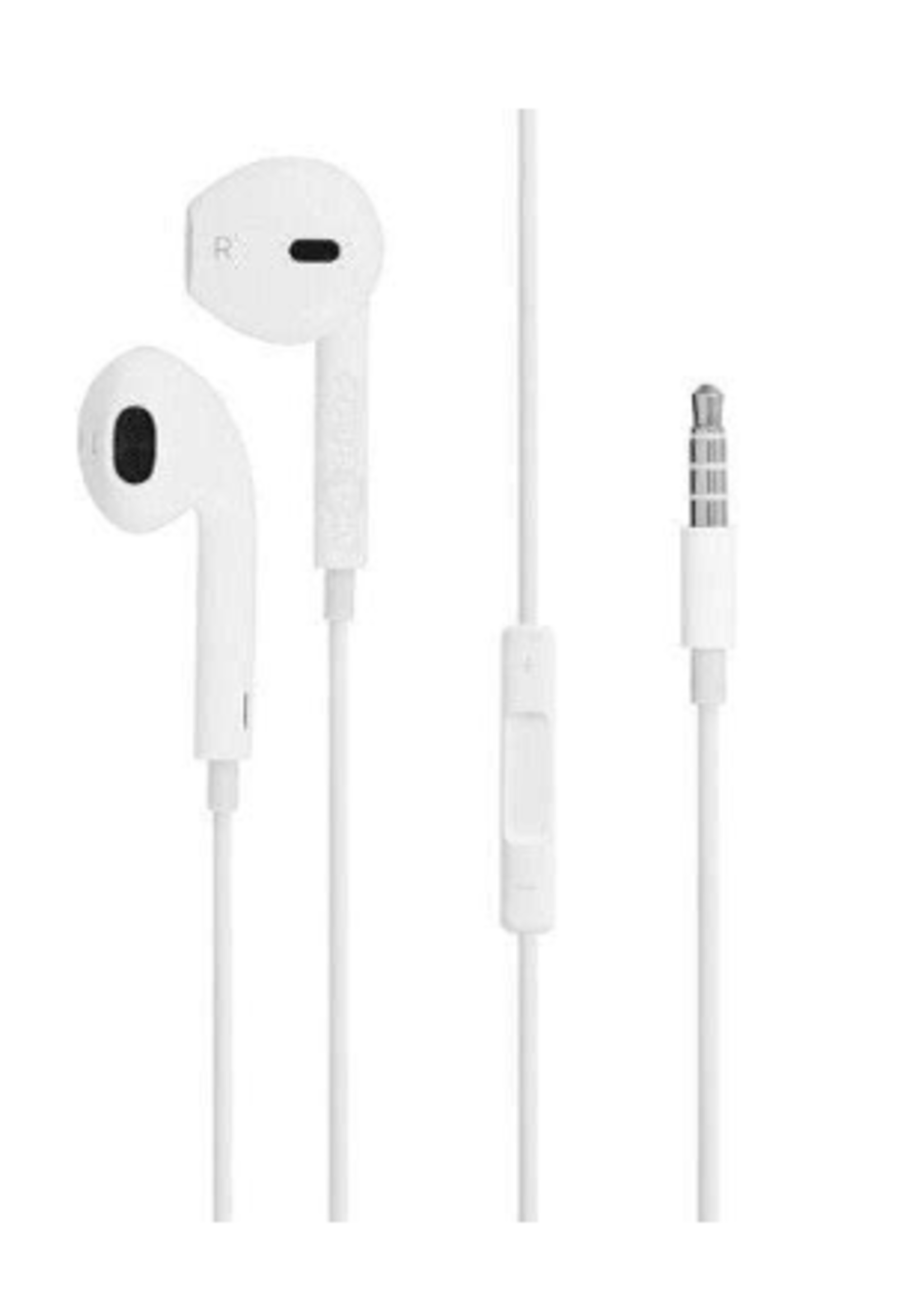 Earphone with Remote and Mic For iPhones (plug & play)