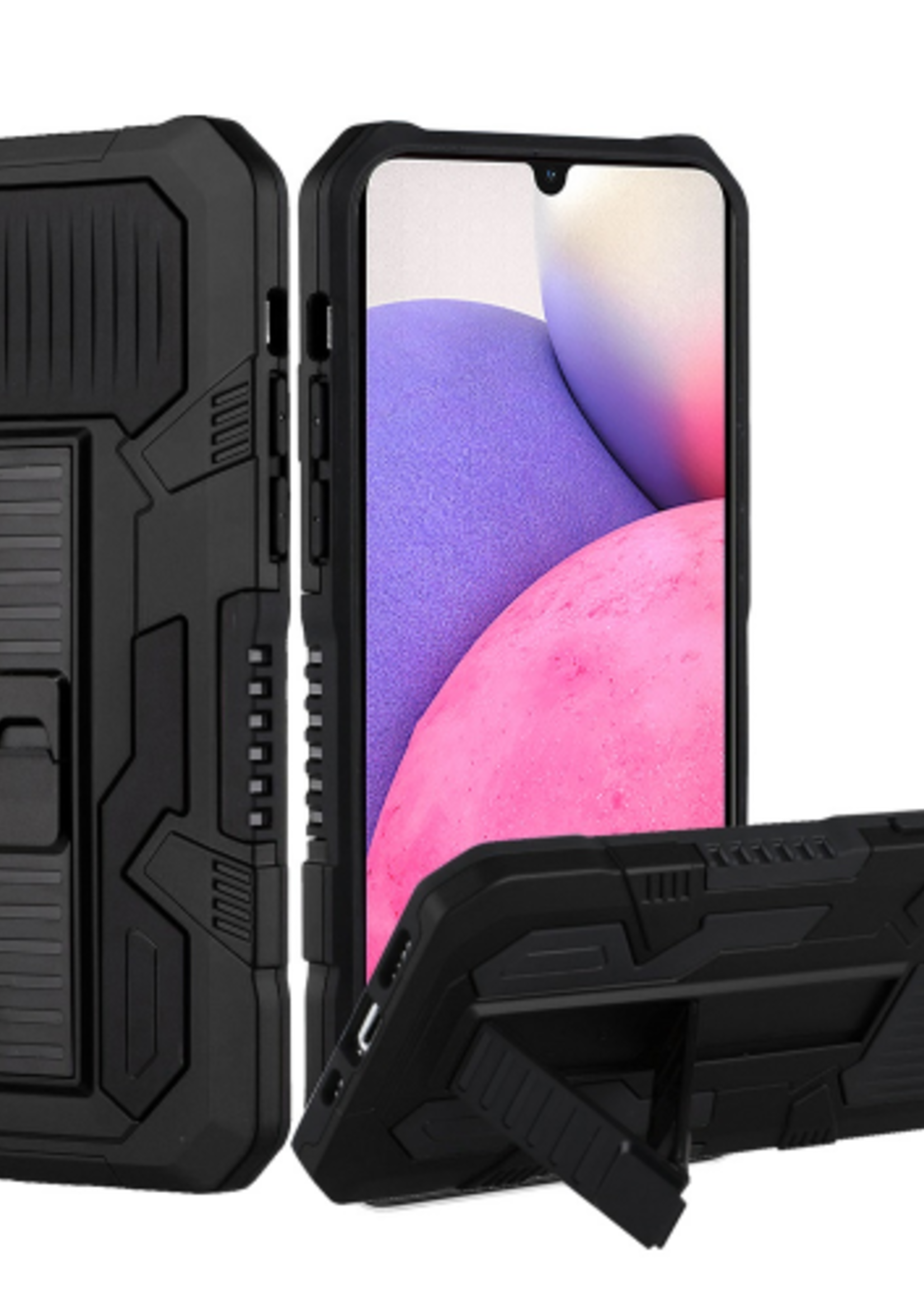 Samsung Armor Hybrid Case w/ Kickstand for Samsung Galaxy A33 5G (black)