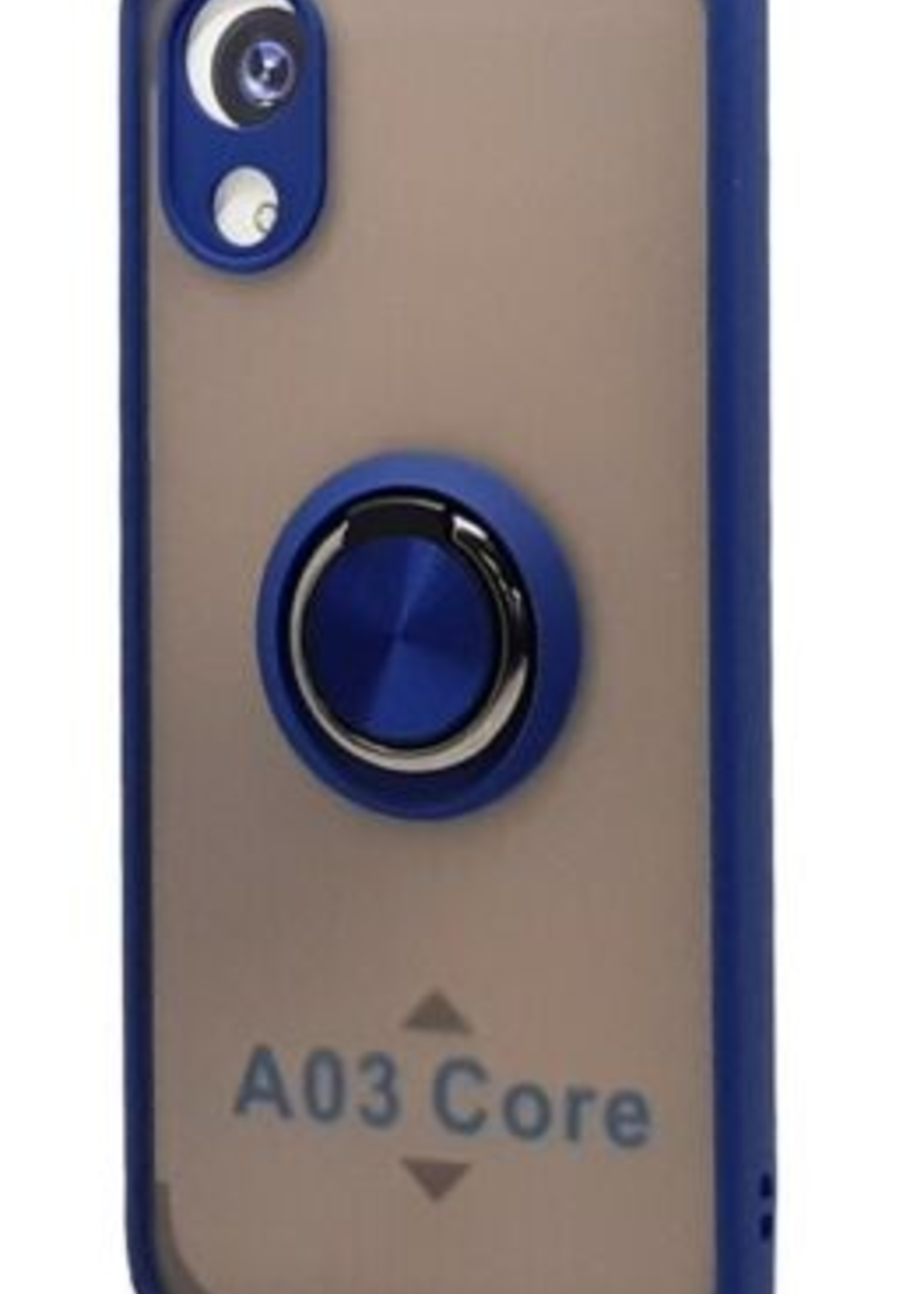 Samsung TPU Case w/ Magnetic Ring for Samsung A03 Core (blue)