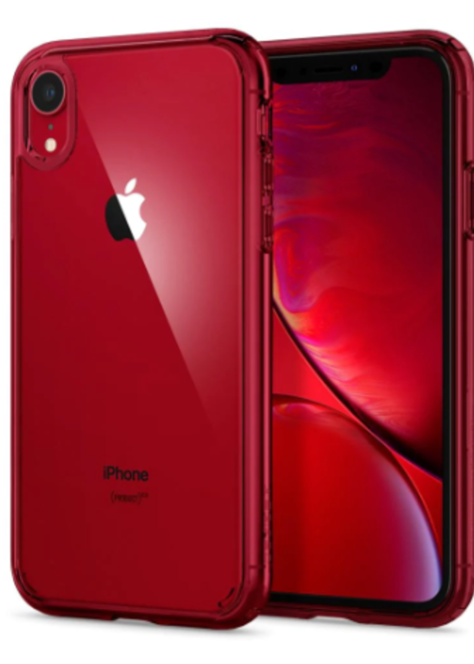 Apple Ultra Matte Hybrid Case For iPhone XR (red)