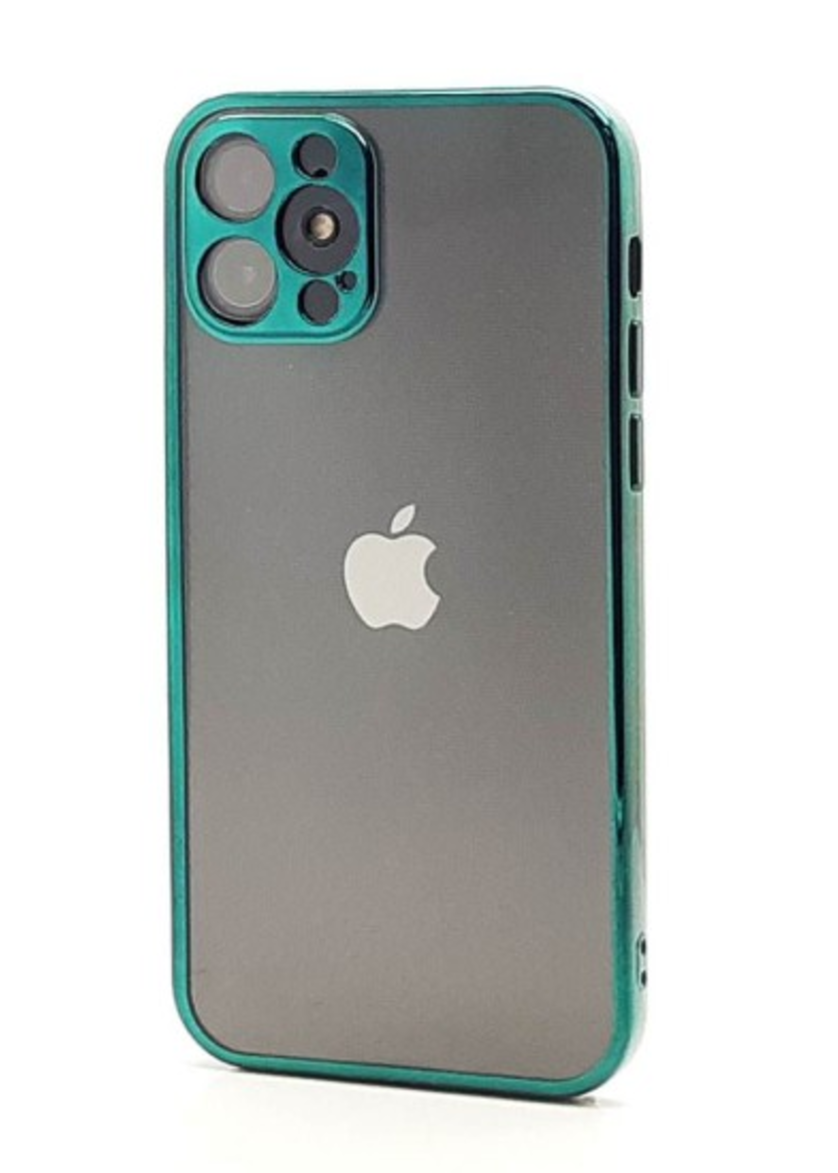 Samsung Electroplated TPU Clear Case for iPhone 12 Pro (green)