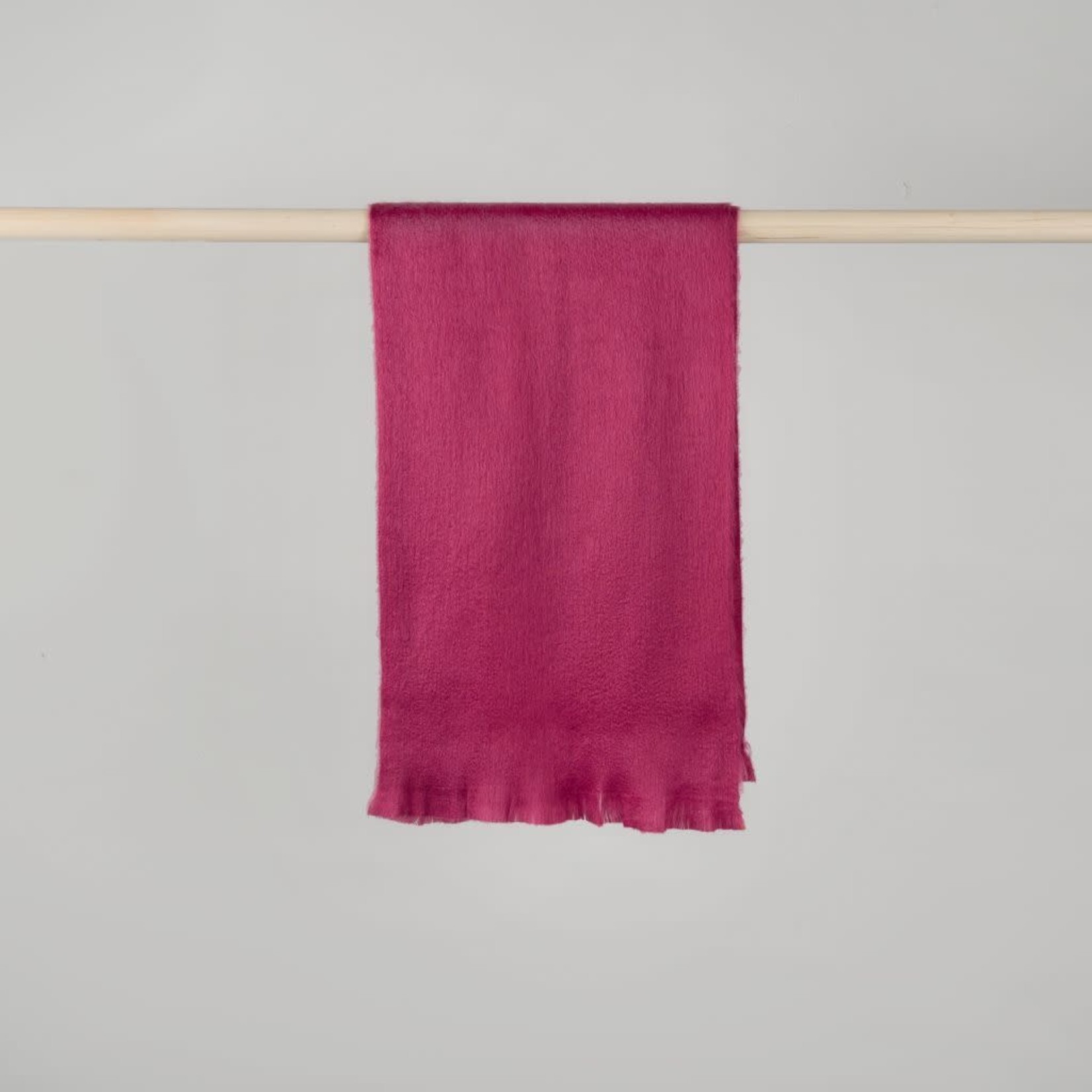 Alpaca Seamless Scarf - Berry