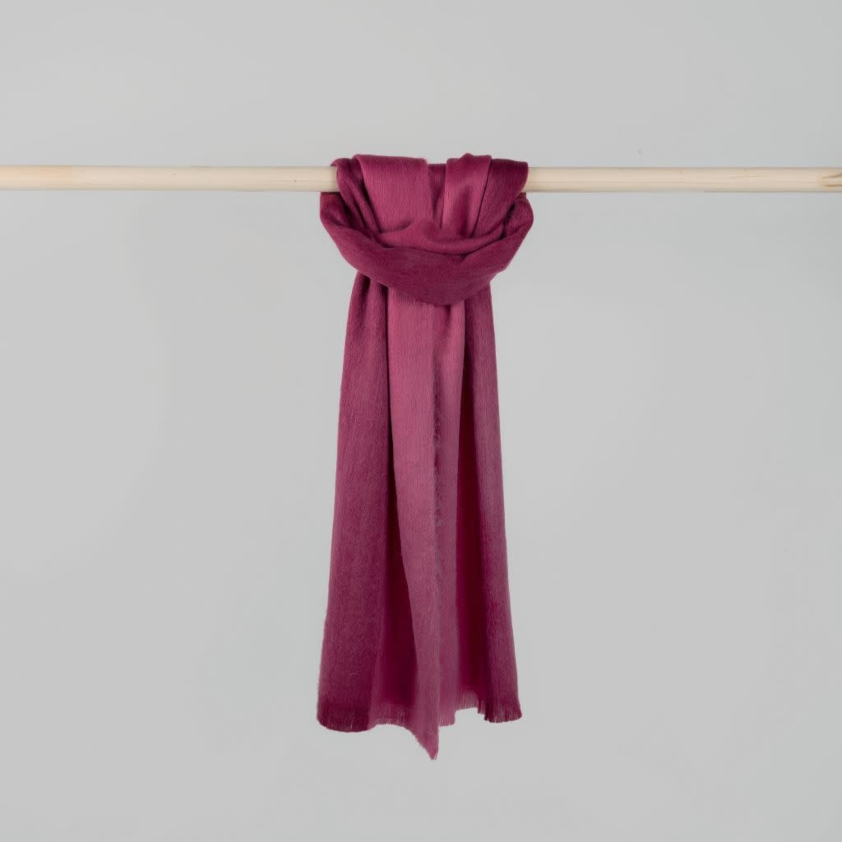 Alpaca Seamless Scarf - BeautyBerry