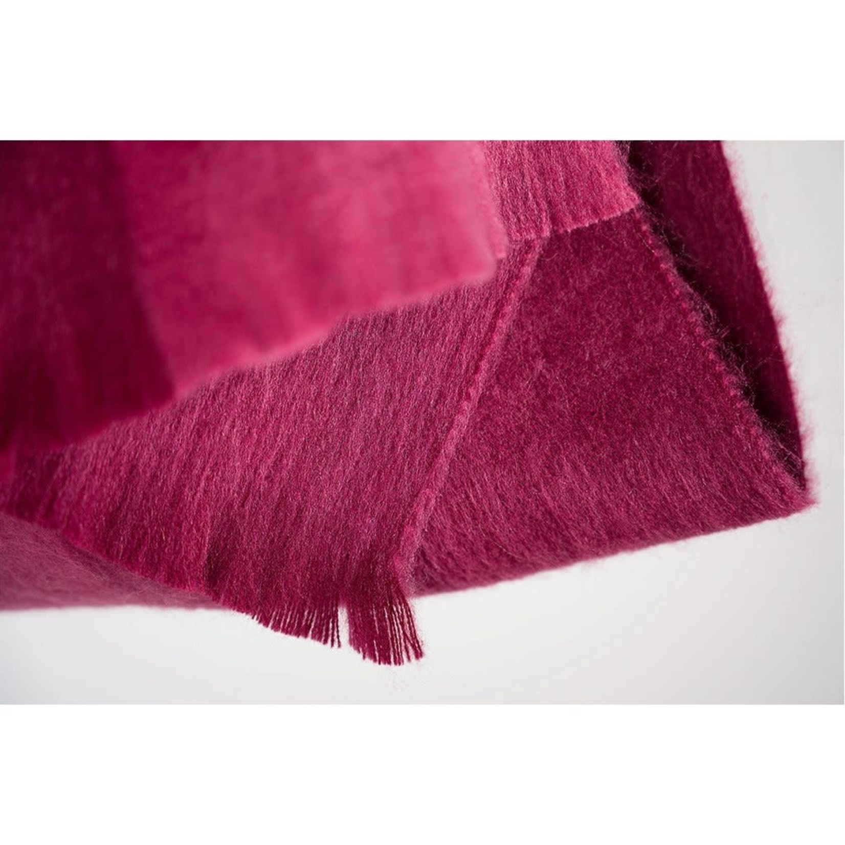 Alpaca Seamless Scarf - BeautyBerry