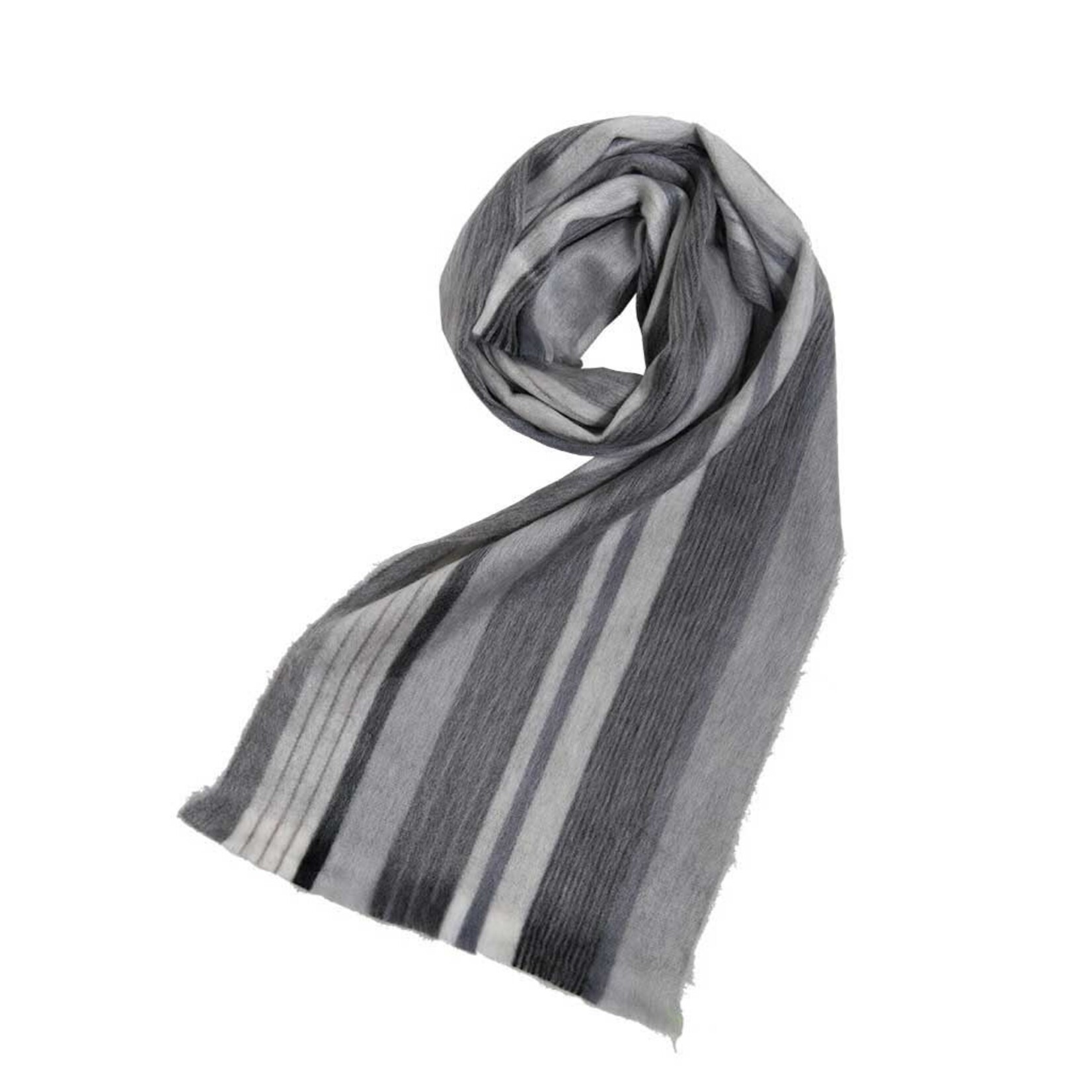 Alpaca Seamless Scarf - Smoke & Mirrors
