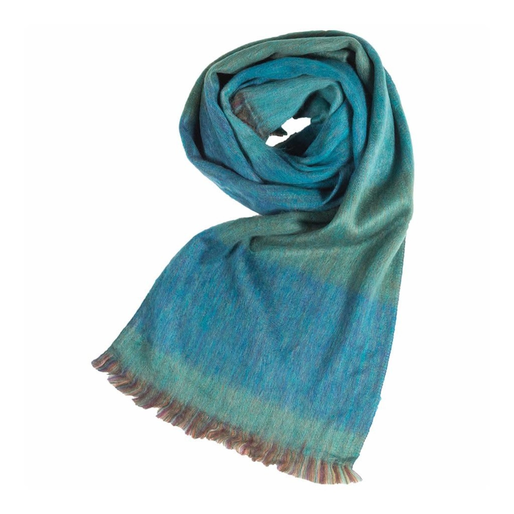 Alpaca Seamless  Scarf - Sea Green Mood