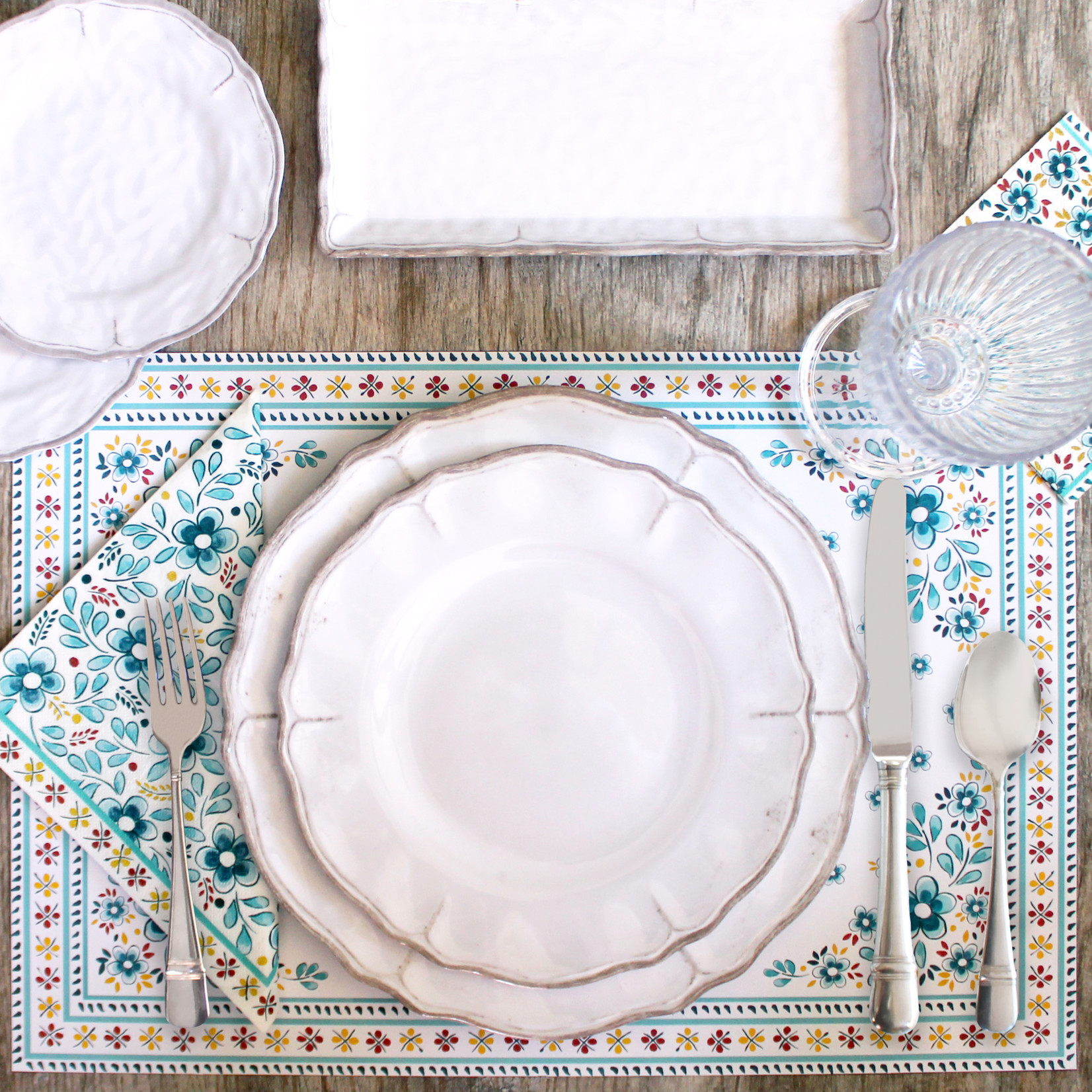 11" Dinner Plate -Rustica Antique White