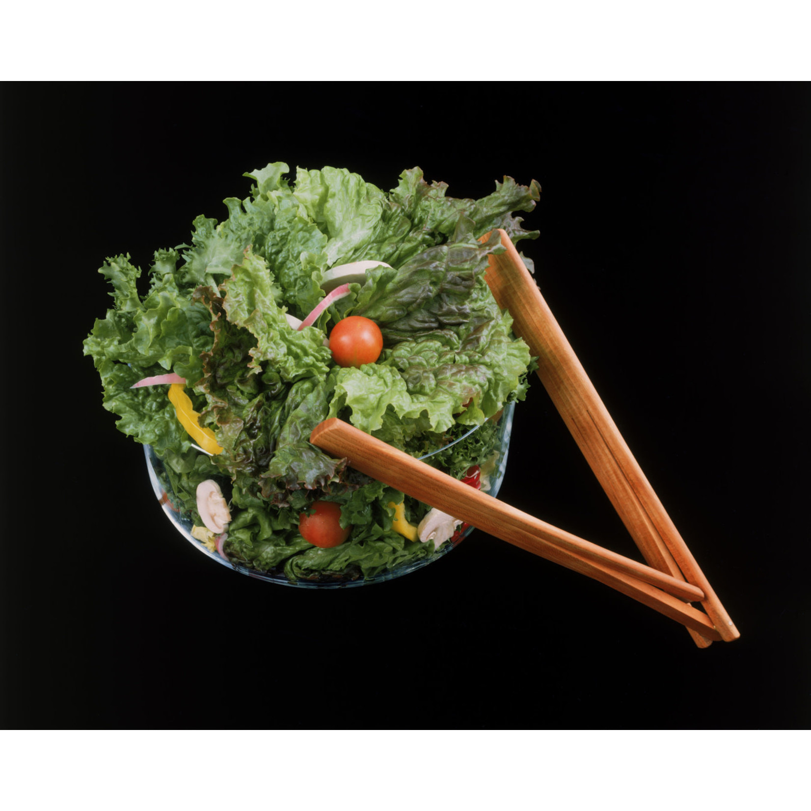 Salad Tongs: White Oak