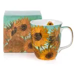 Van Gogh Sunflowers Green Java Mug