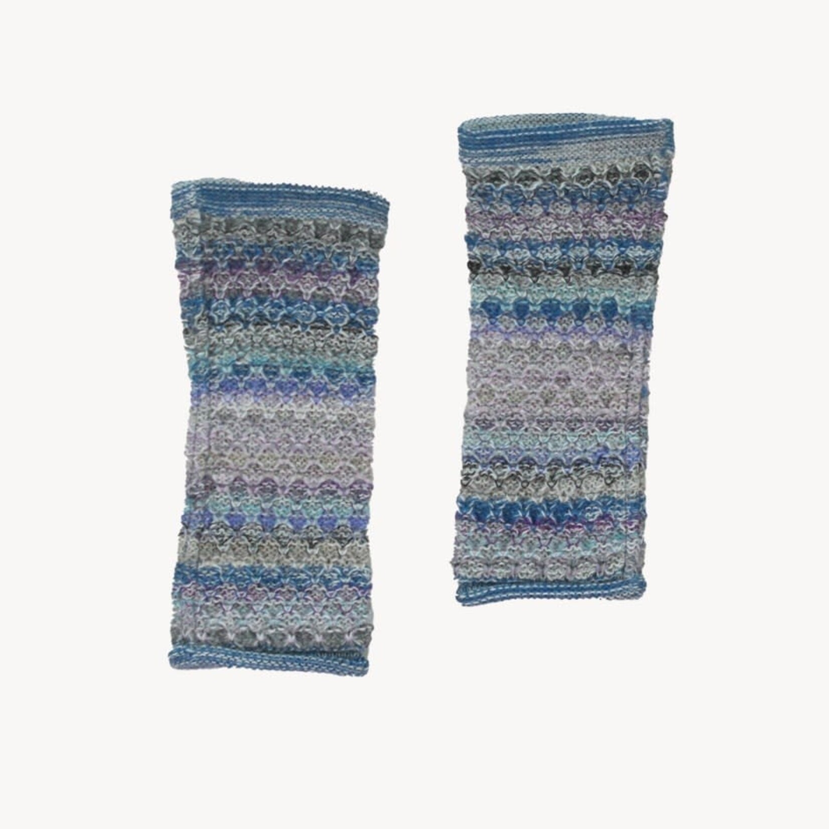 Alpaca Aurora Hand Warmers - Blue Lilac