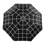 Duckhead Umbrella- Black Grid Compact