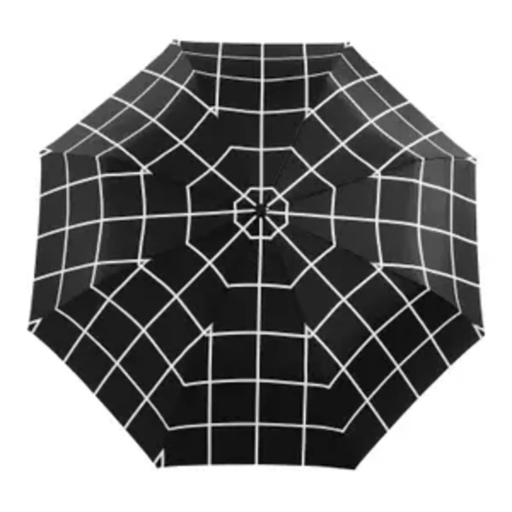 Duckhead Umbrella- Black Grid Compact