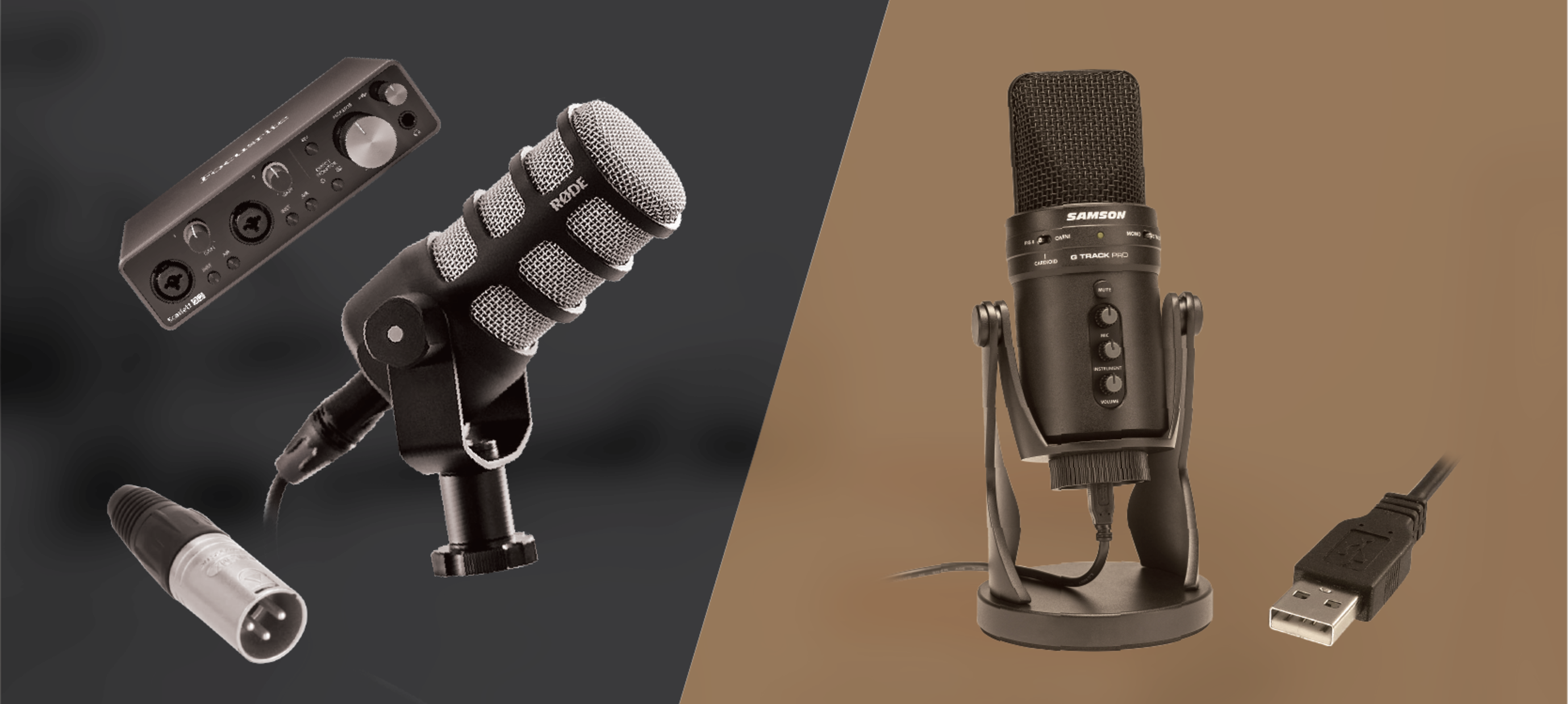 USB And XLR Microphones, What's The Difference?