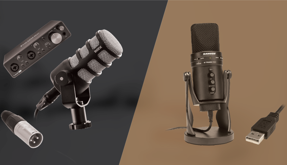 USB And XLR Microphones, What's The Difference?