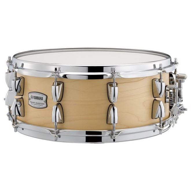 Yamaha Tour Custom Snare Drum, Butterscotch Satin, 14 x 5.5"